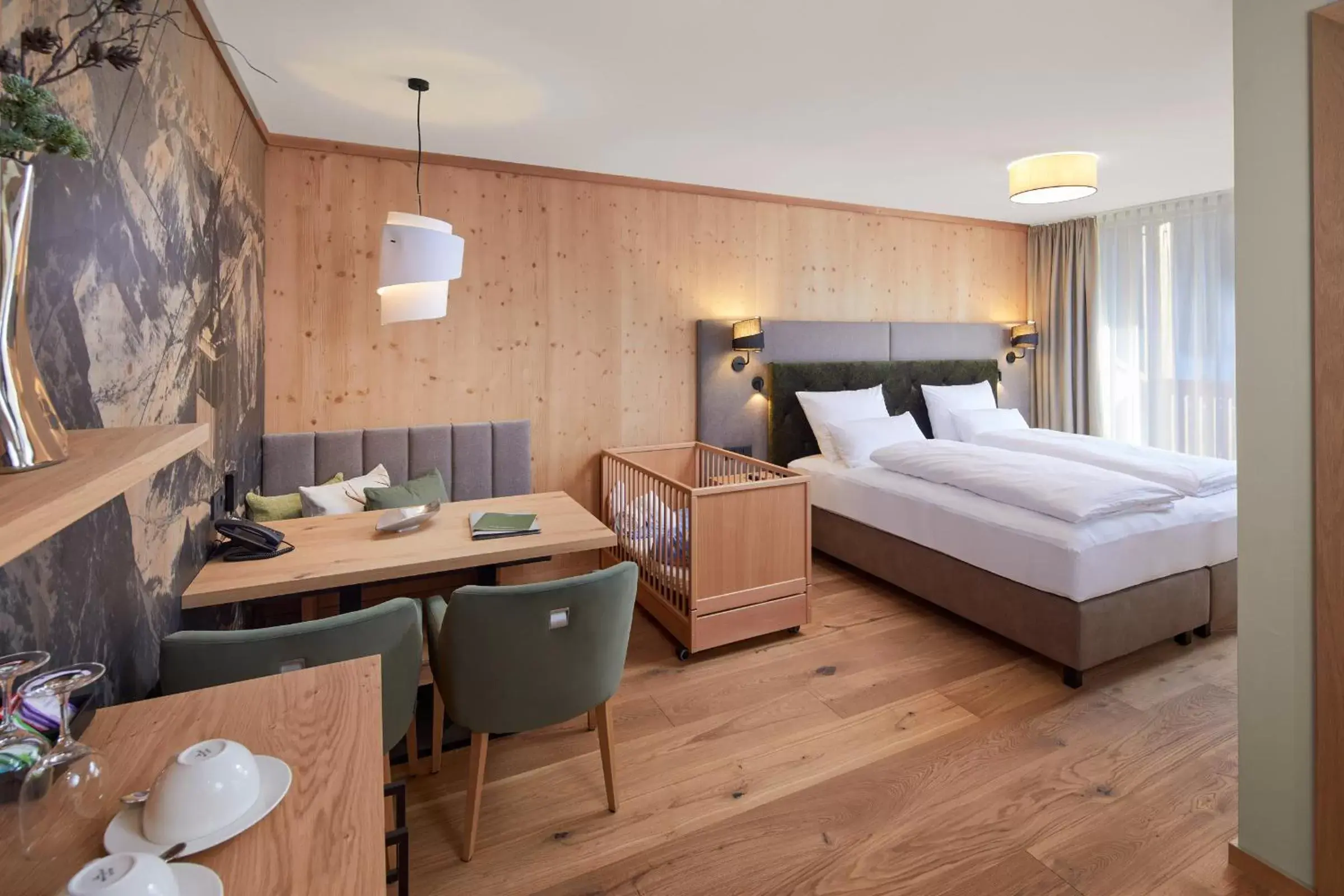 Bed in Zugspitz Resort