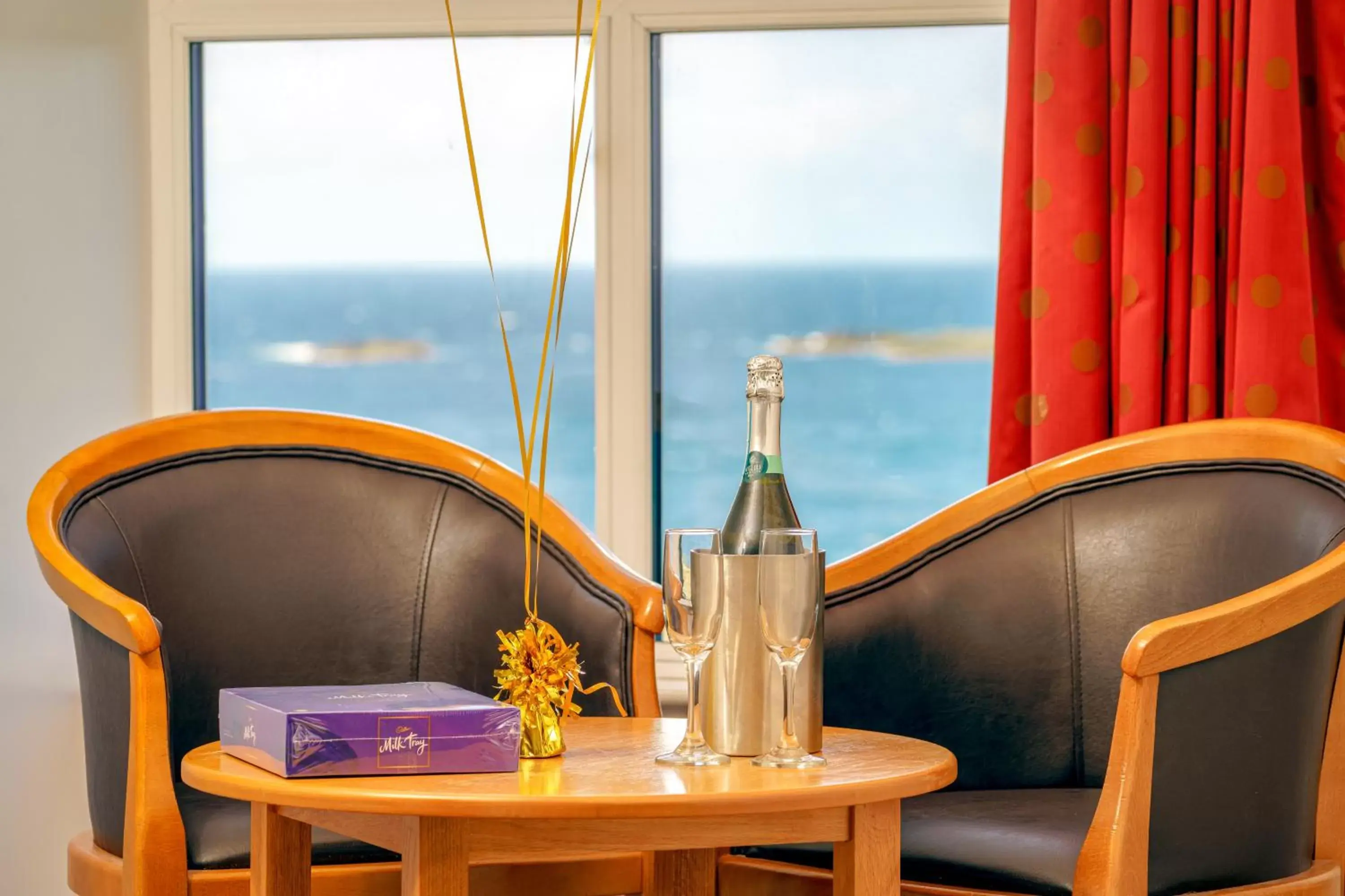 Seating area in Portrush Atlantic Hotel