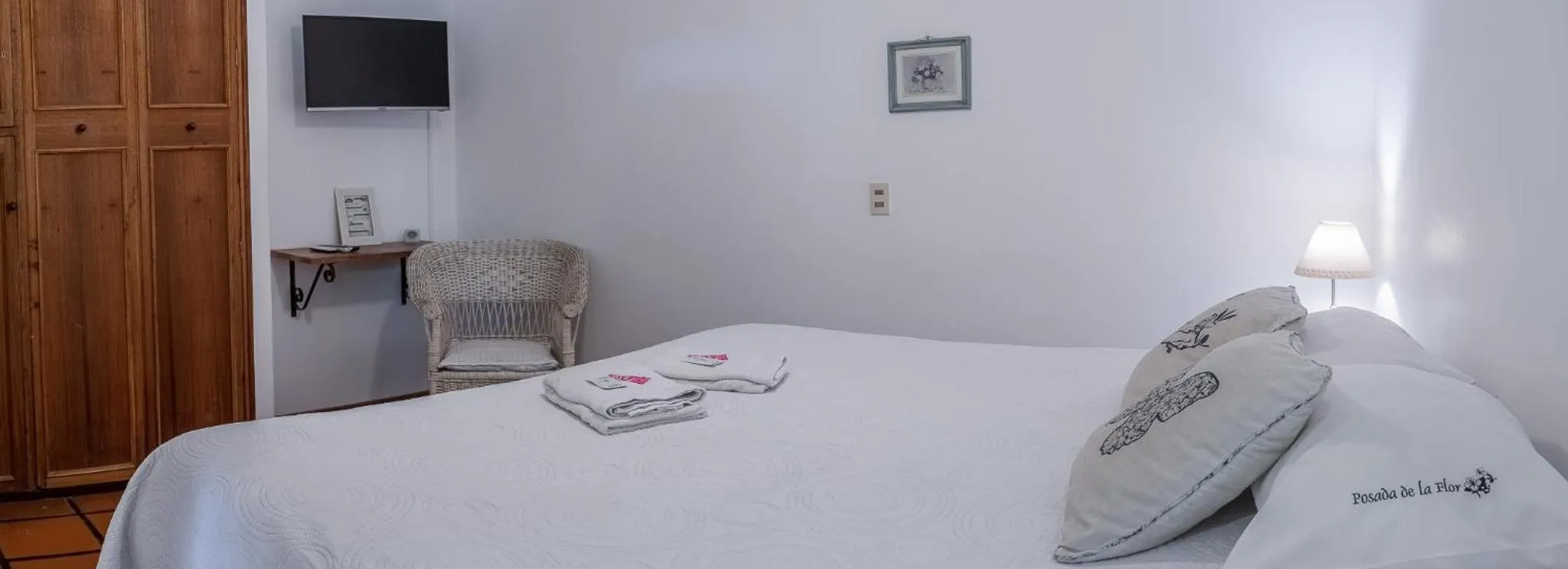 Bed in Posada de la Flor