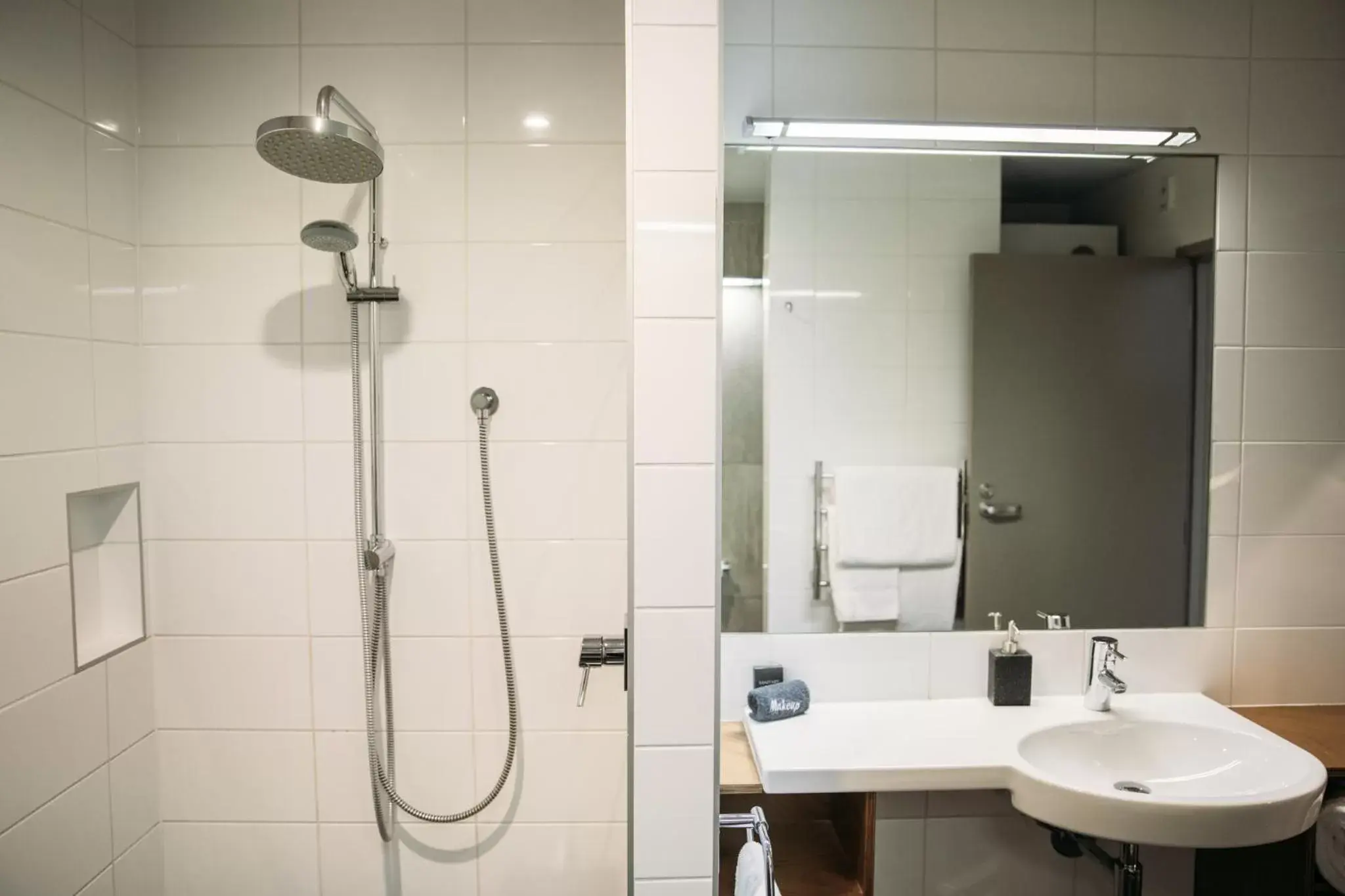 Shower, Bathroom in King and Queen Hotel Suites