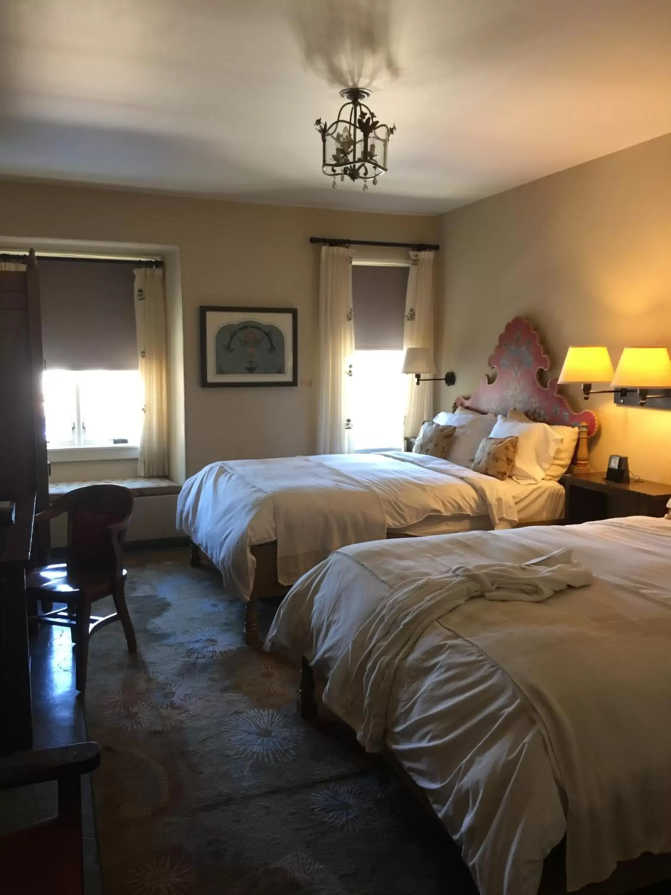 Day, Bed in La Fonda on the Plaza Day, Bed in La Fonda on the Plaza