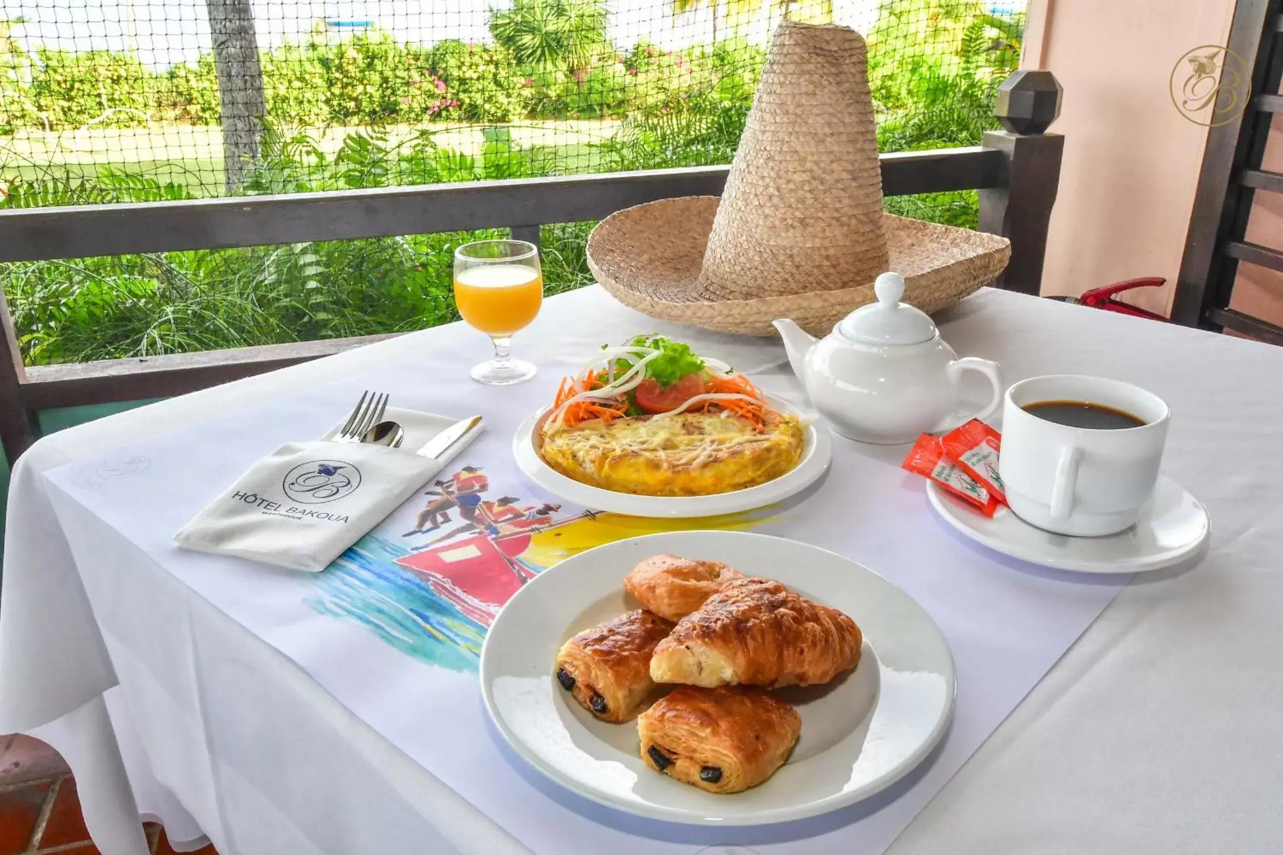 Food close-up in Hotel Bakoua Martinique