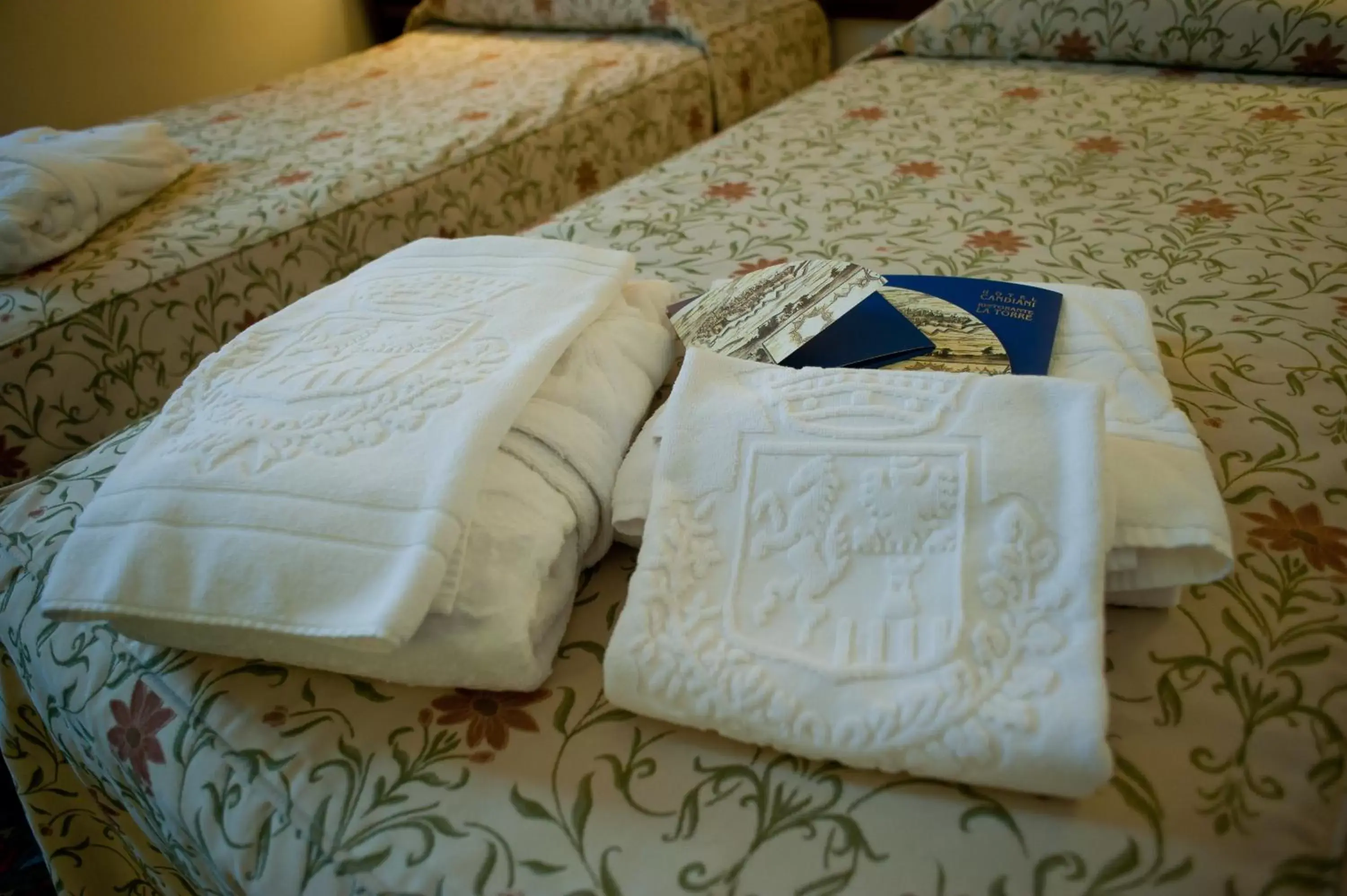 Bed in Hotel Candiani