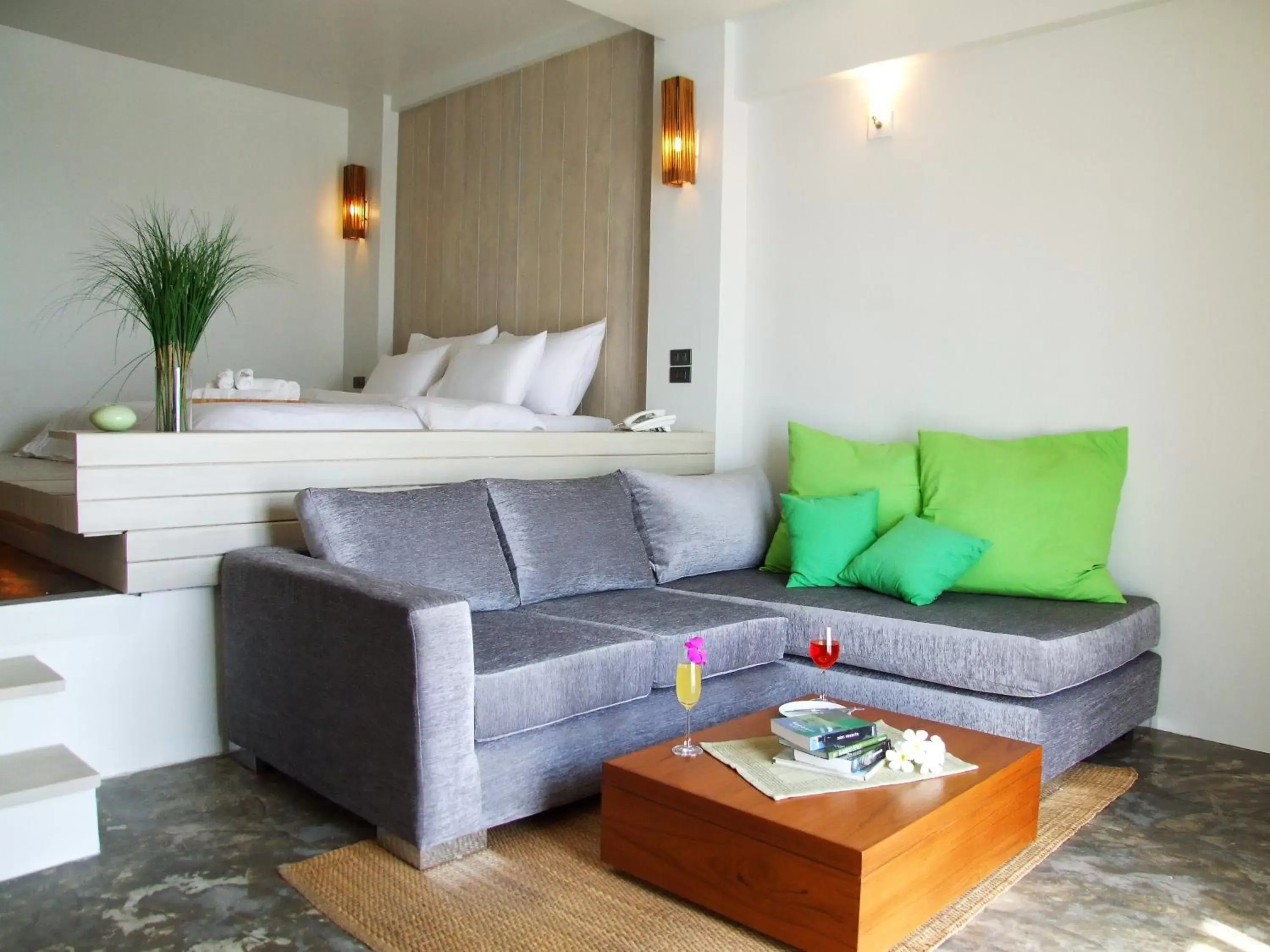 Bedroom, Seating Area in Bari Lamai Resort