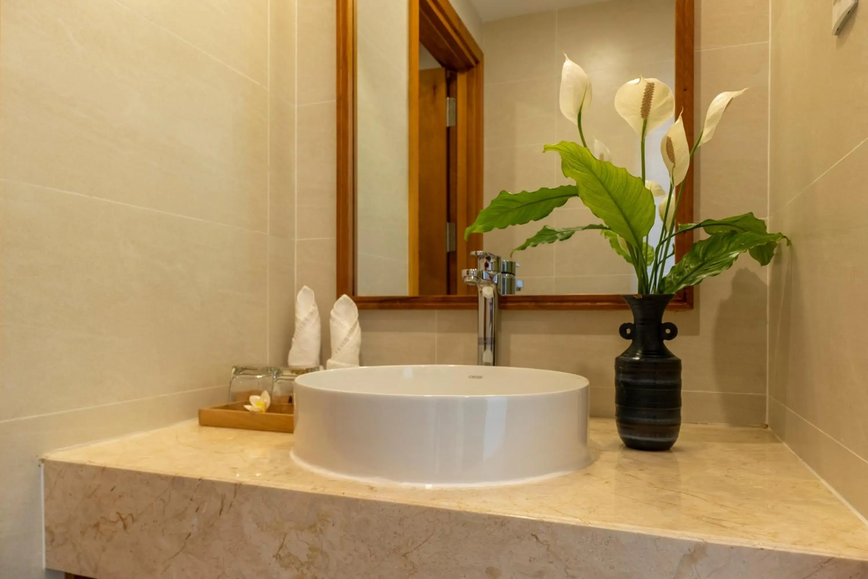 Bathroom in Aroma Beach Resort and Spa