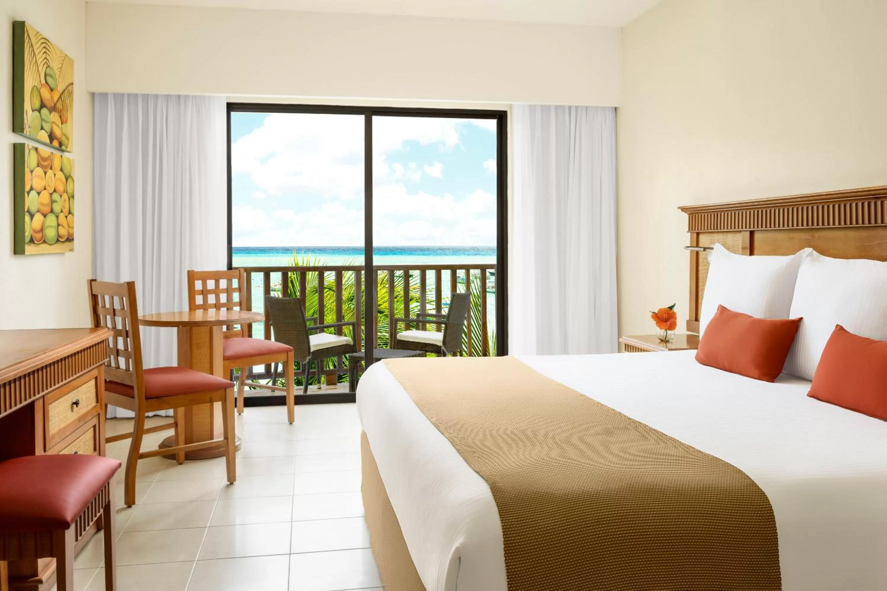 Bed in The Reef Coco Beach Resort & Spa- Optional All Inclusive