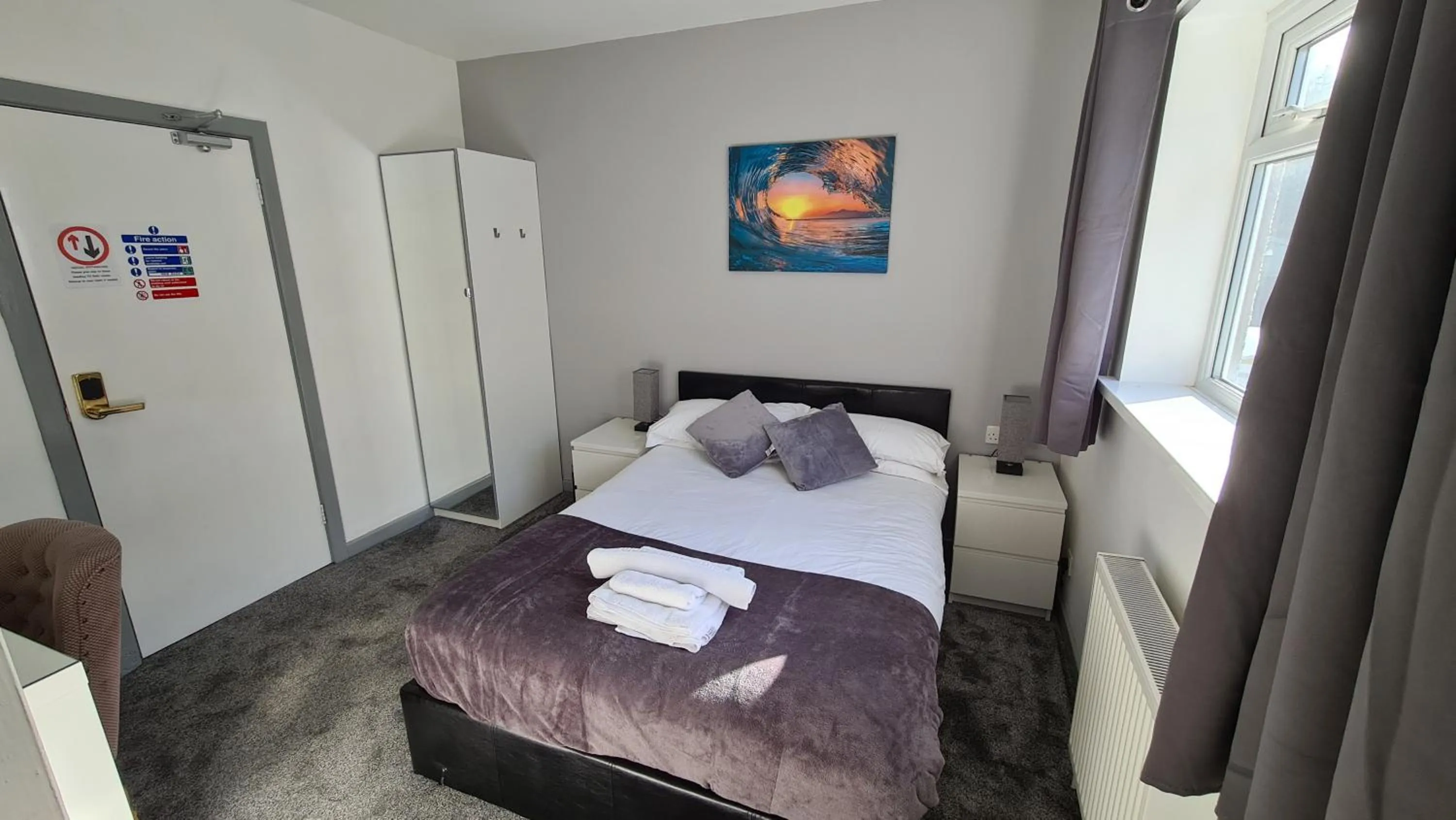 Bed in Y Gwynedd Inn