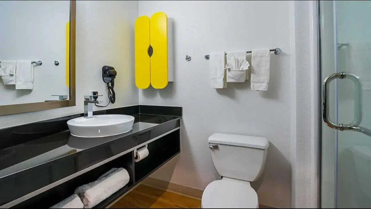 Bathroom in Studio 6-Buda, TX