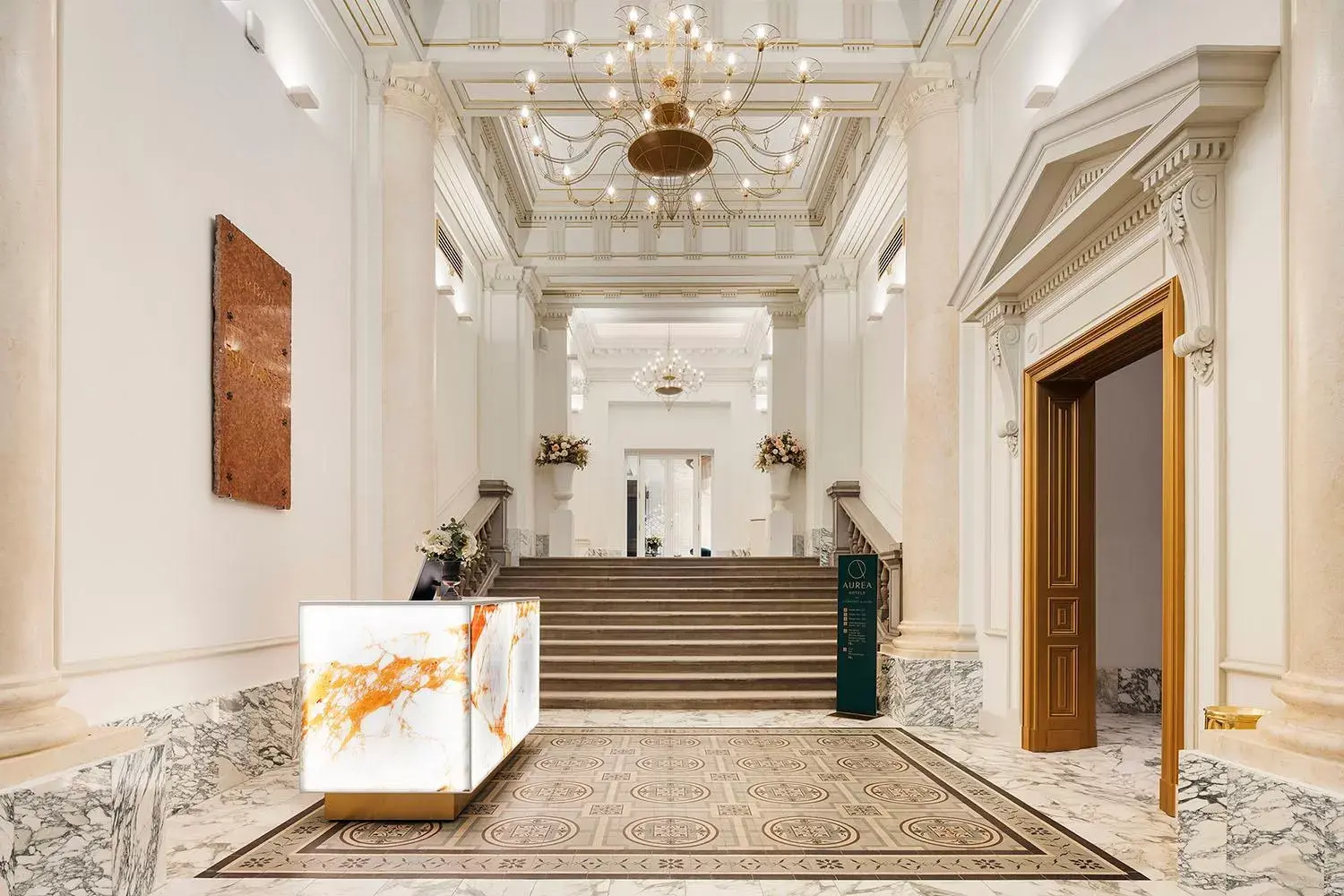 Lobby or reception in Áurea Ana Palace by Eurostars Hotel Company