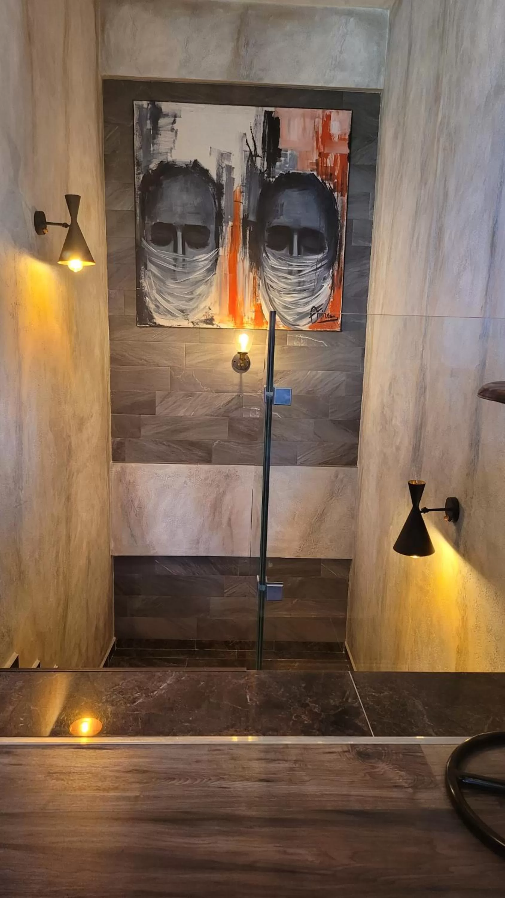 Decorative detail in Terrace Suites Iasi