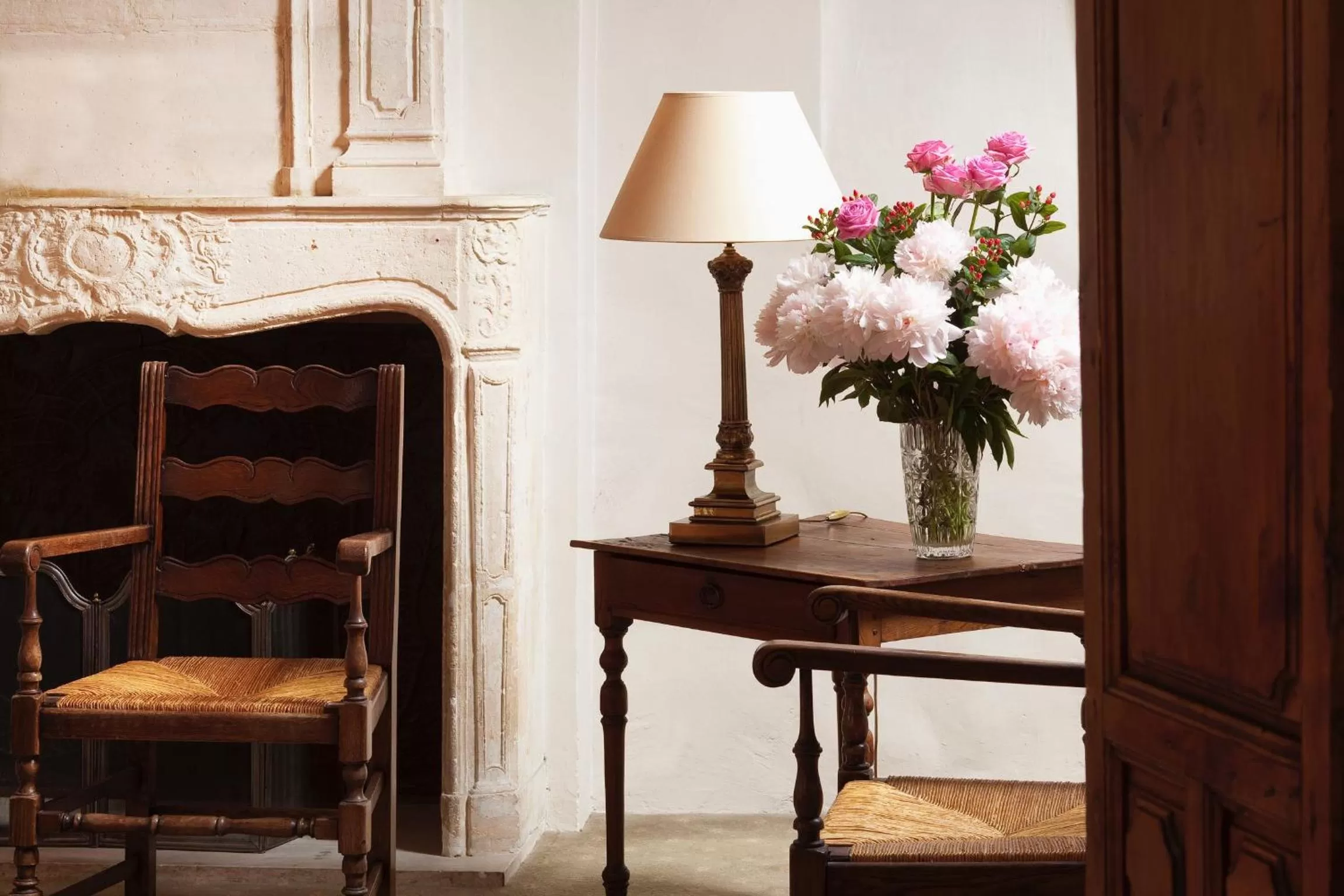 Decorative detail in Hotel d'Angleterre