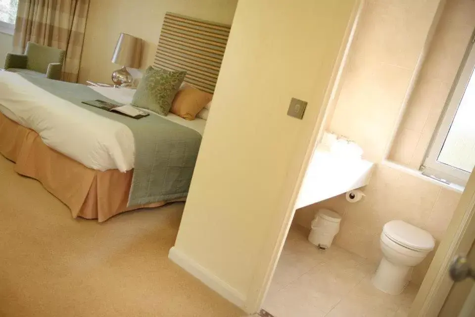 Bed, Bathroom in Marwell Hotel - A Bespoke Hotel