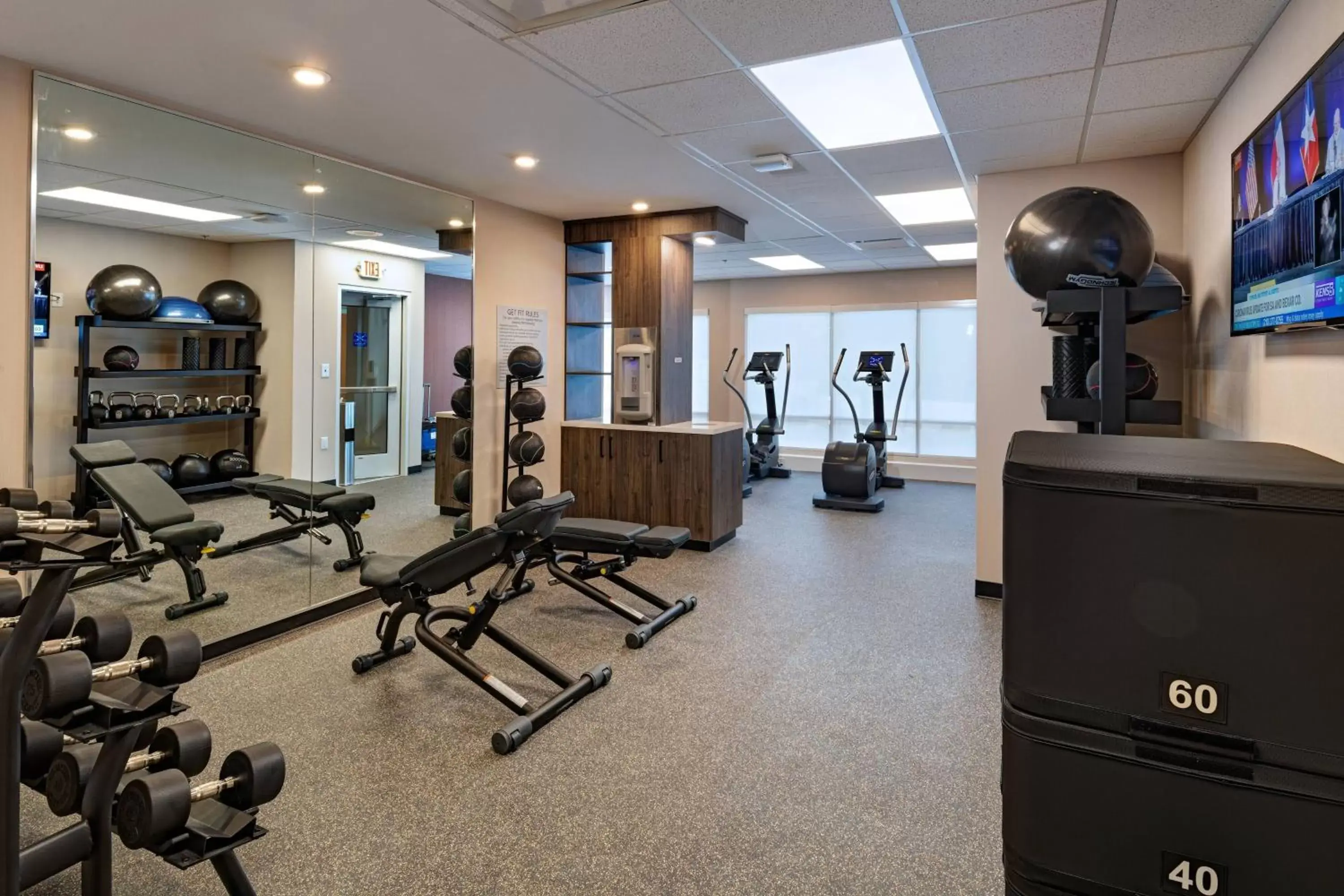 Fitness centre/facilities, Fitness Center/Facilities in TownePlace Suites San Antonio Northwest at The RIM