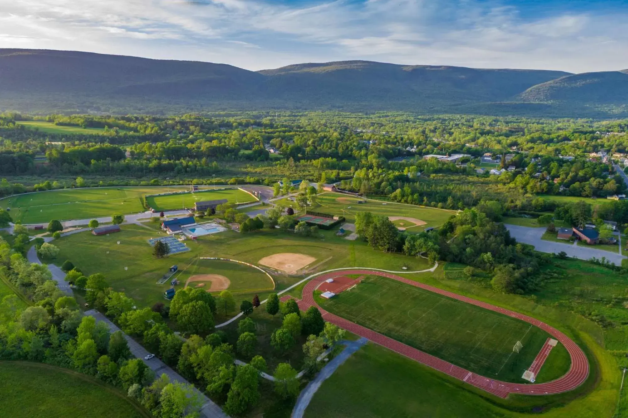 Nearby landmark, Bird's-eye View in Aspen at Manchester