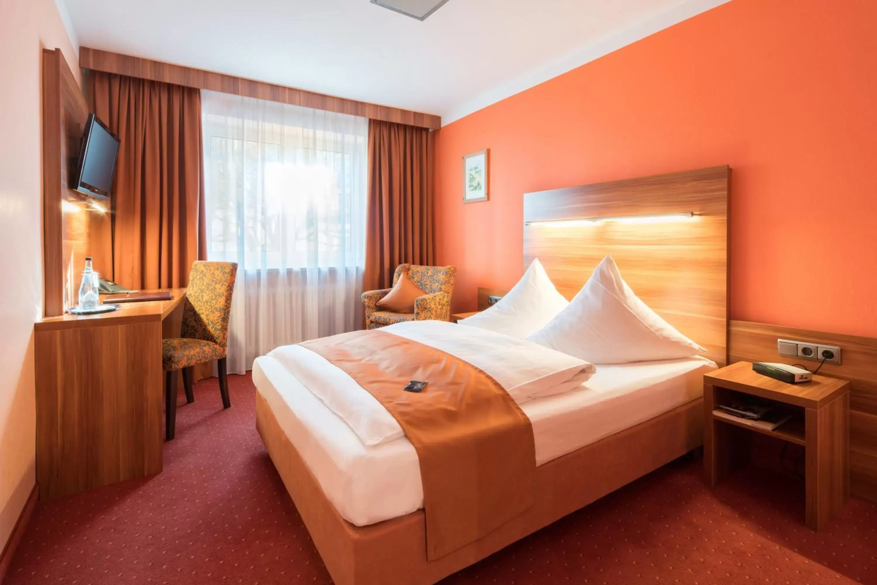 Bed in Hotel Isartor