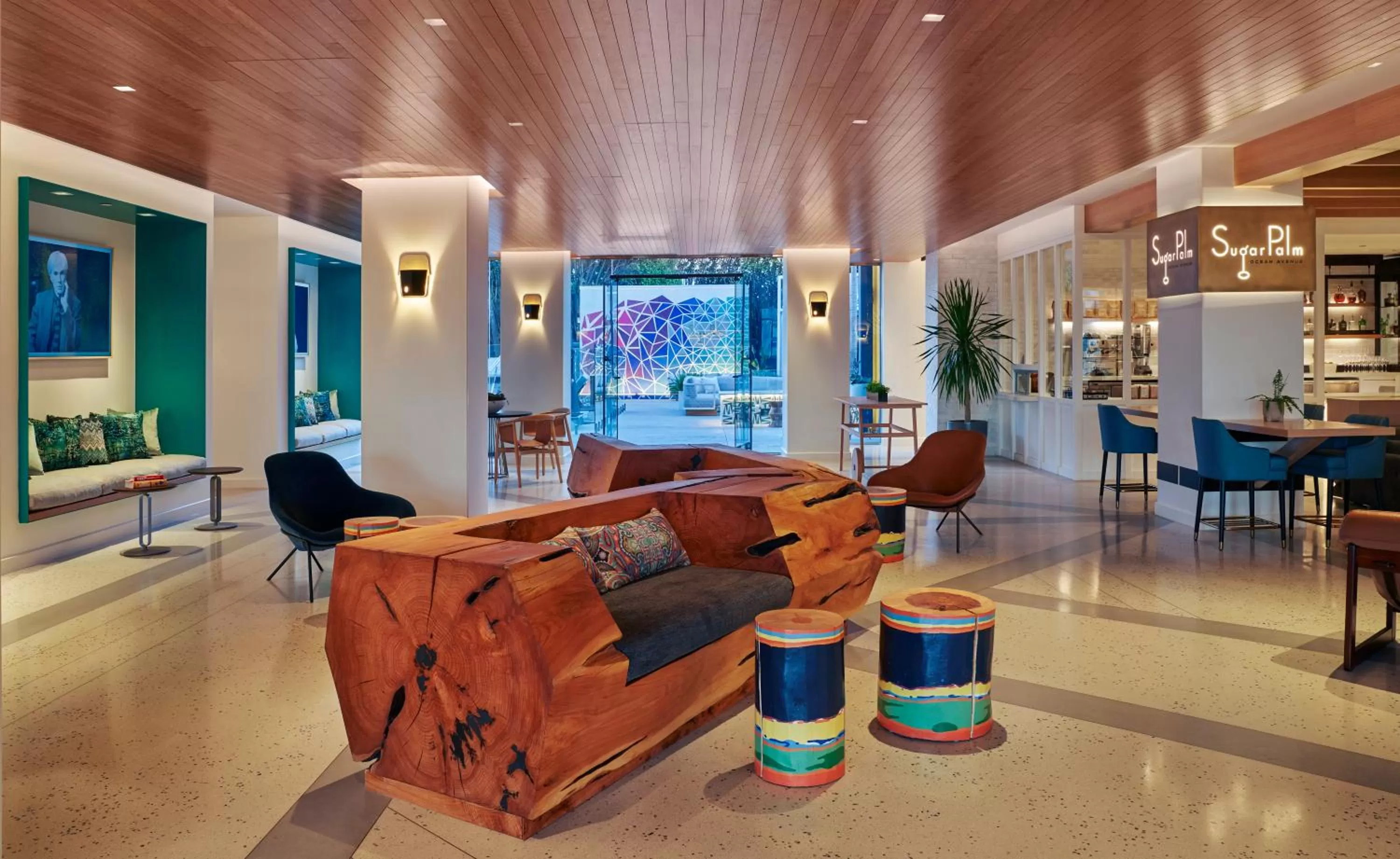 Lobby or reception in Viceroy Santa Monica