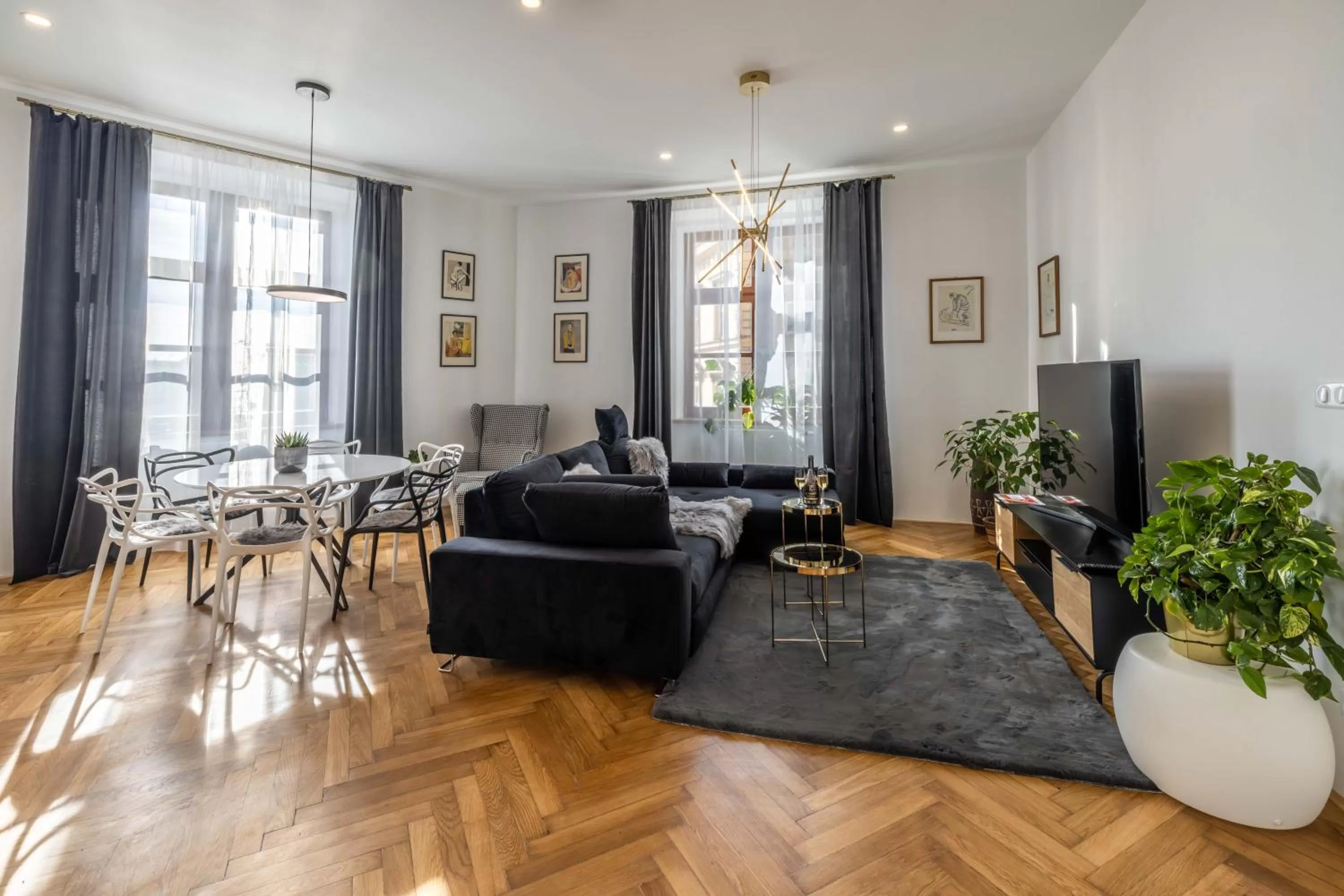 Living room in Apartmány Marienhof