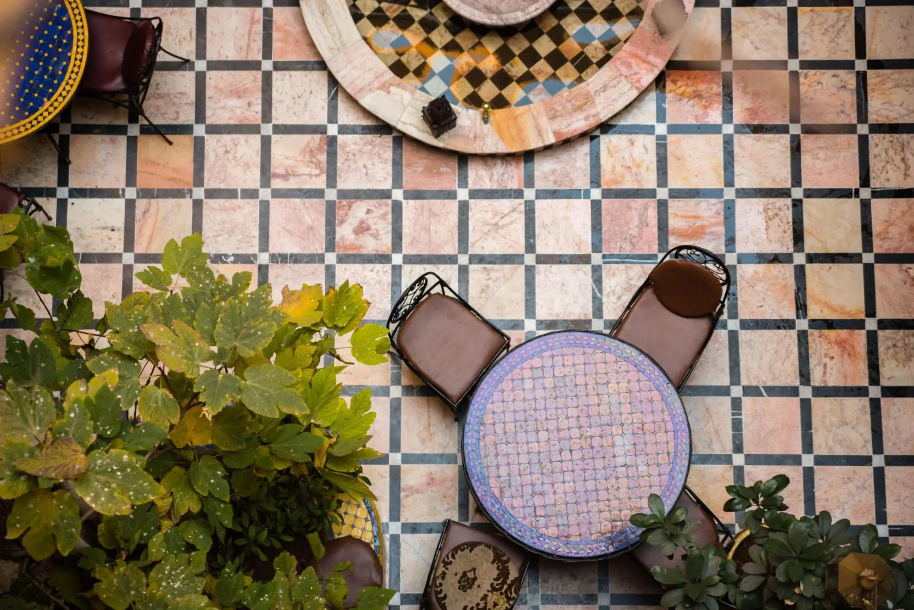 Patio in Riad Omar