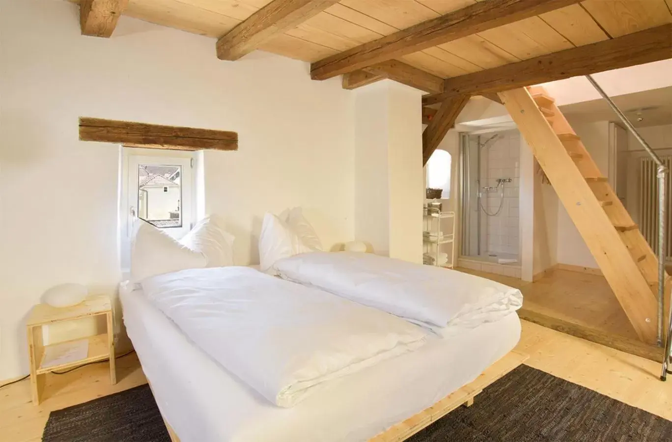 "Tourelle" Triple Room with Terrace in Auberge du Mouton