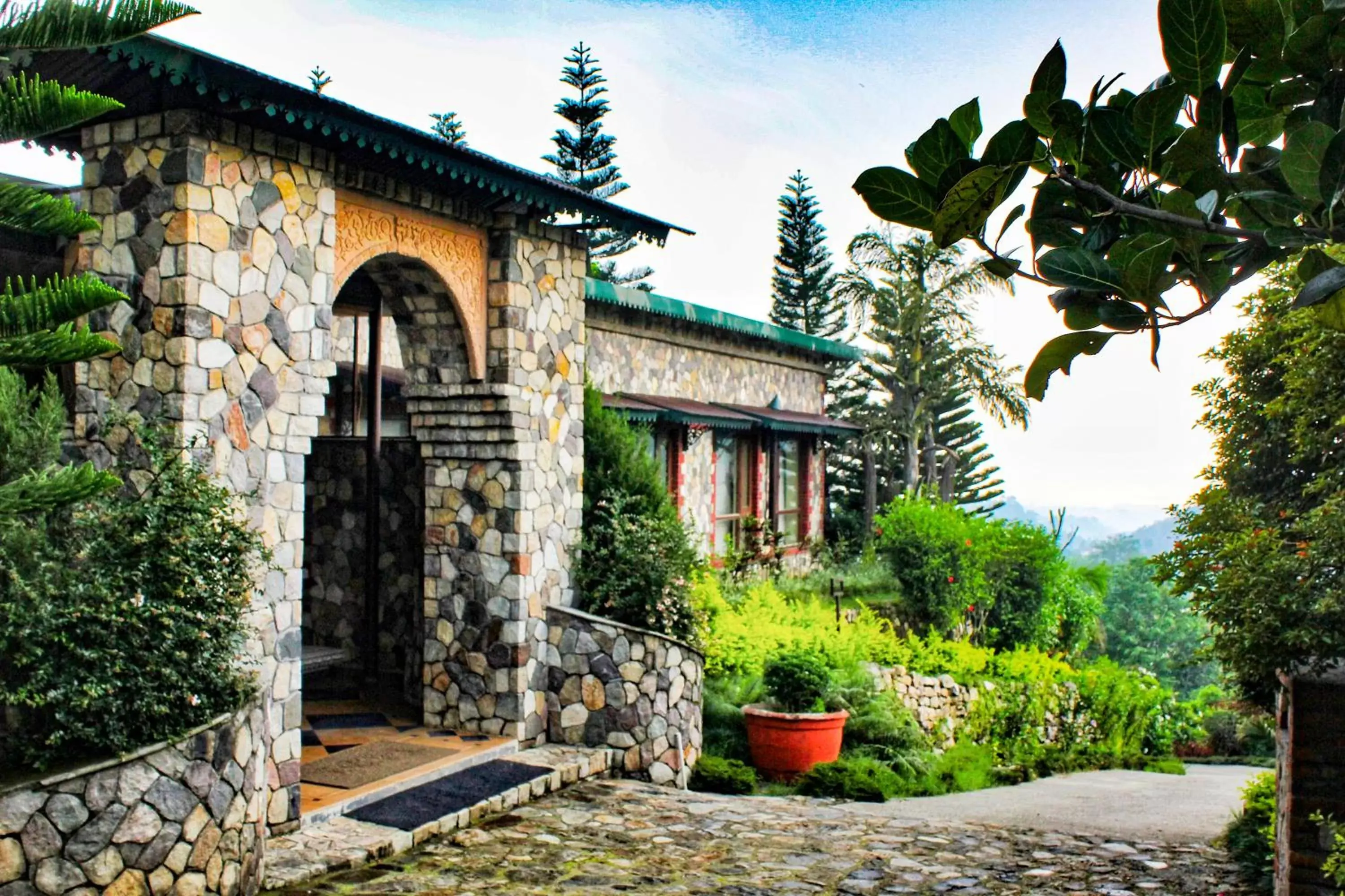 Facade/entrance in Tree of Life Resort Dehradun Foothills Facade/entrance in Tree of Life Resort Dehradun Foothills