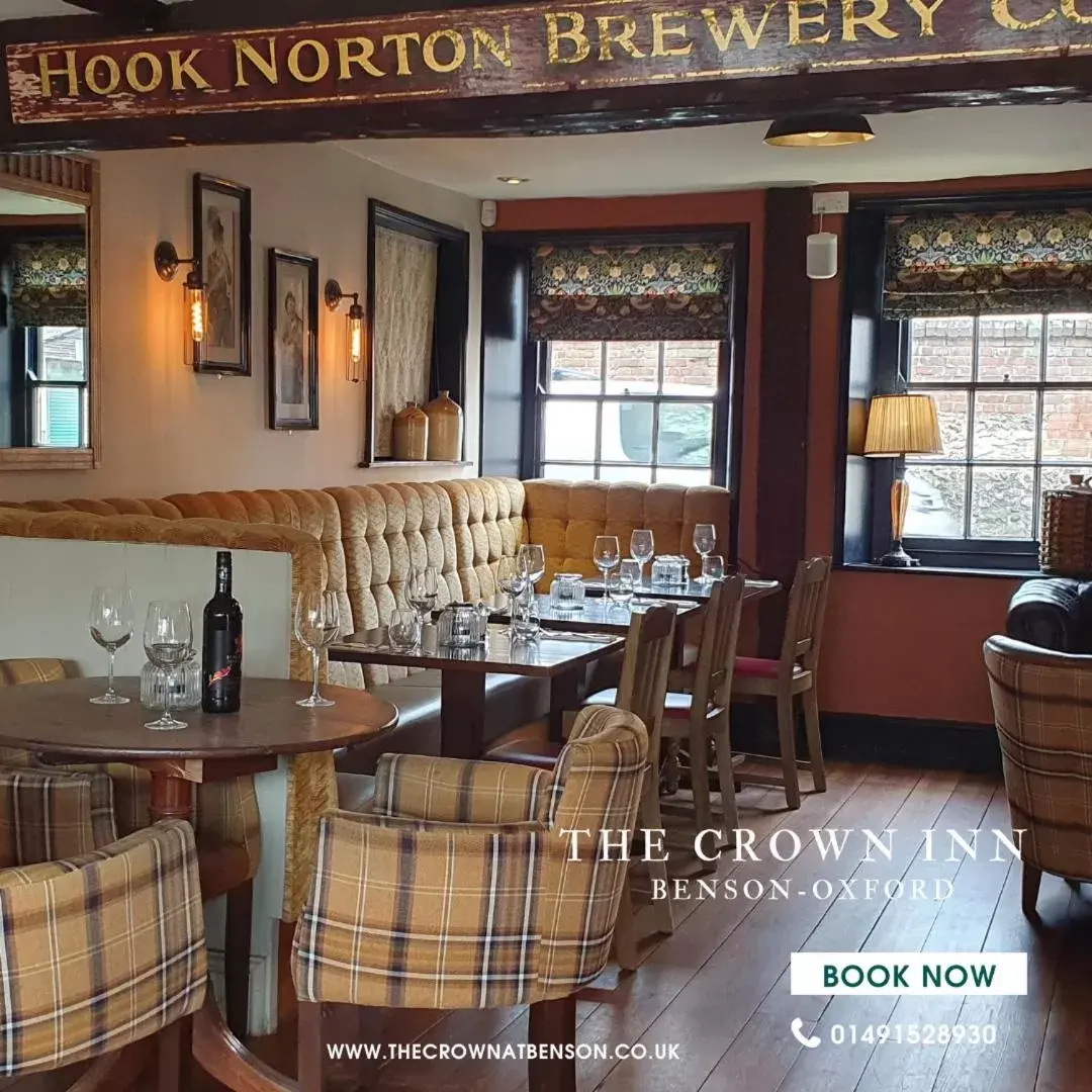 Lounge or bar, Restaurant/Places to Eat in The Crown Inn at Benson