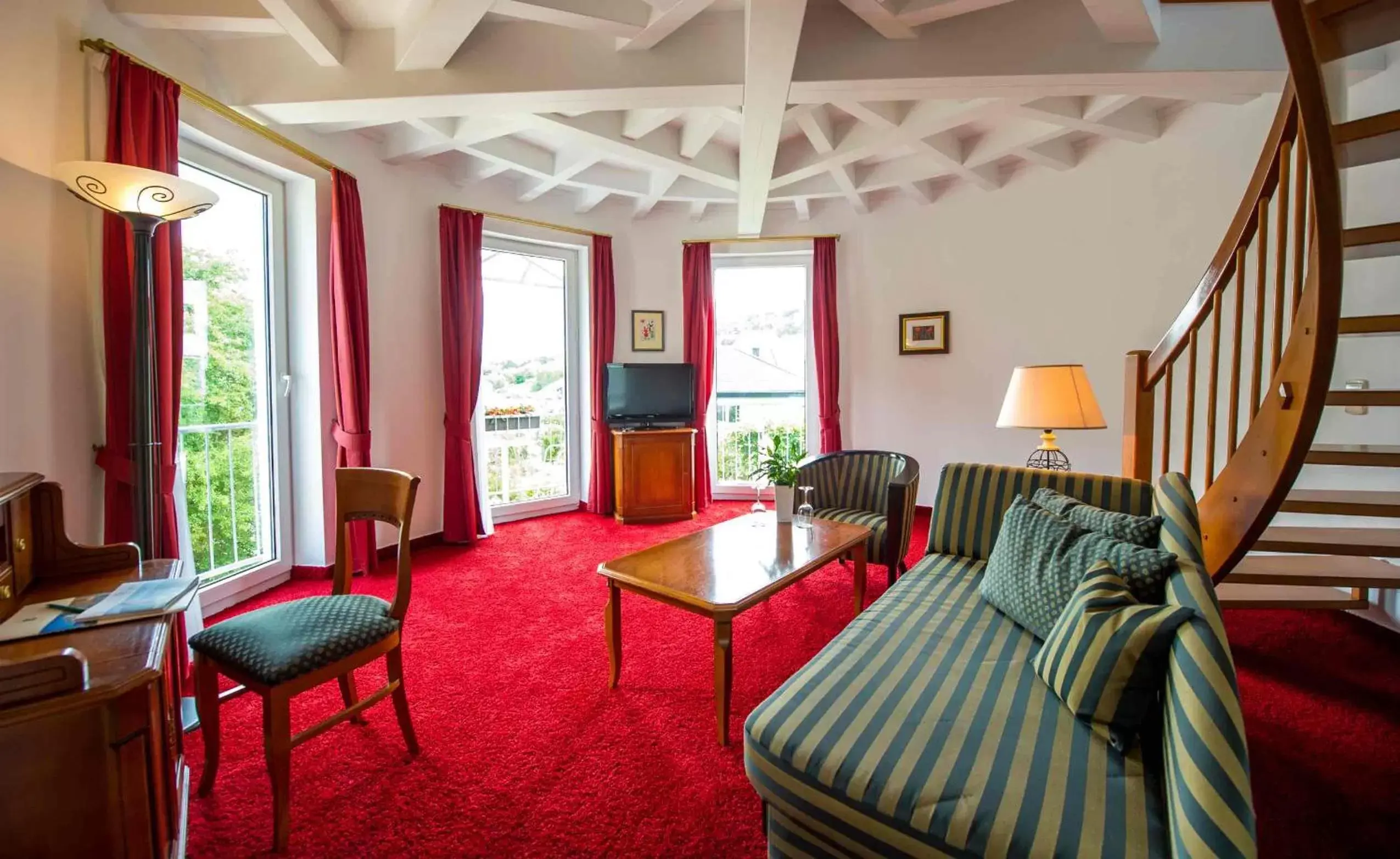 Tower Suite with Balcony in Moselromantik Hotel Kessler Meyer