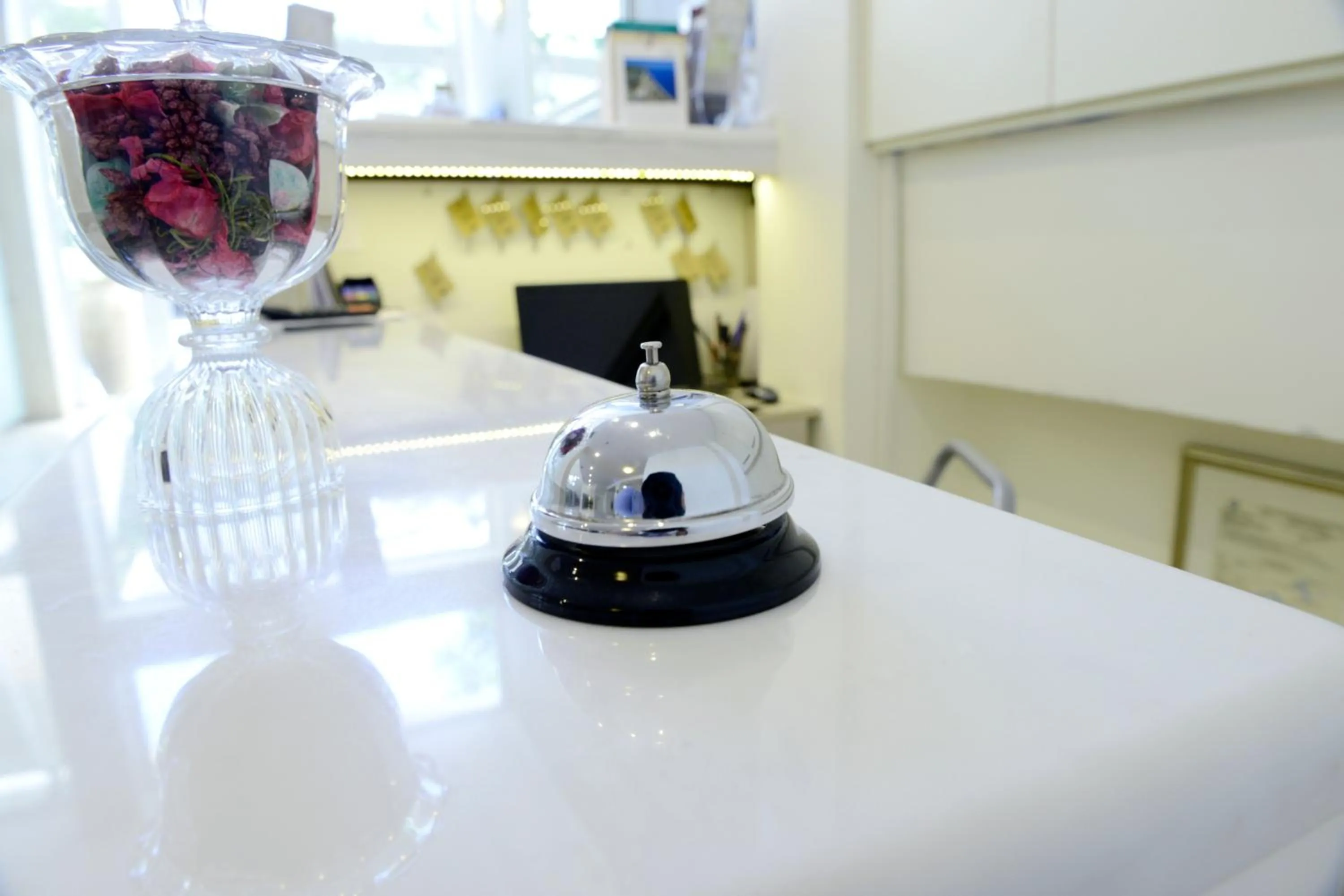 Lobby or reception in Phidias Hotel