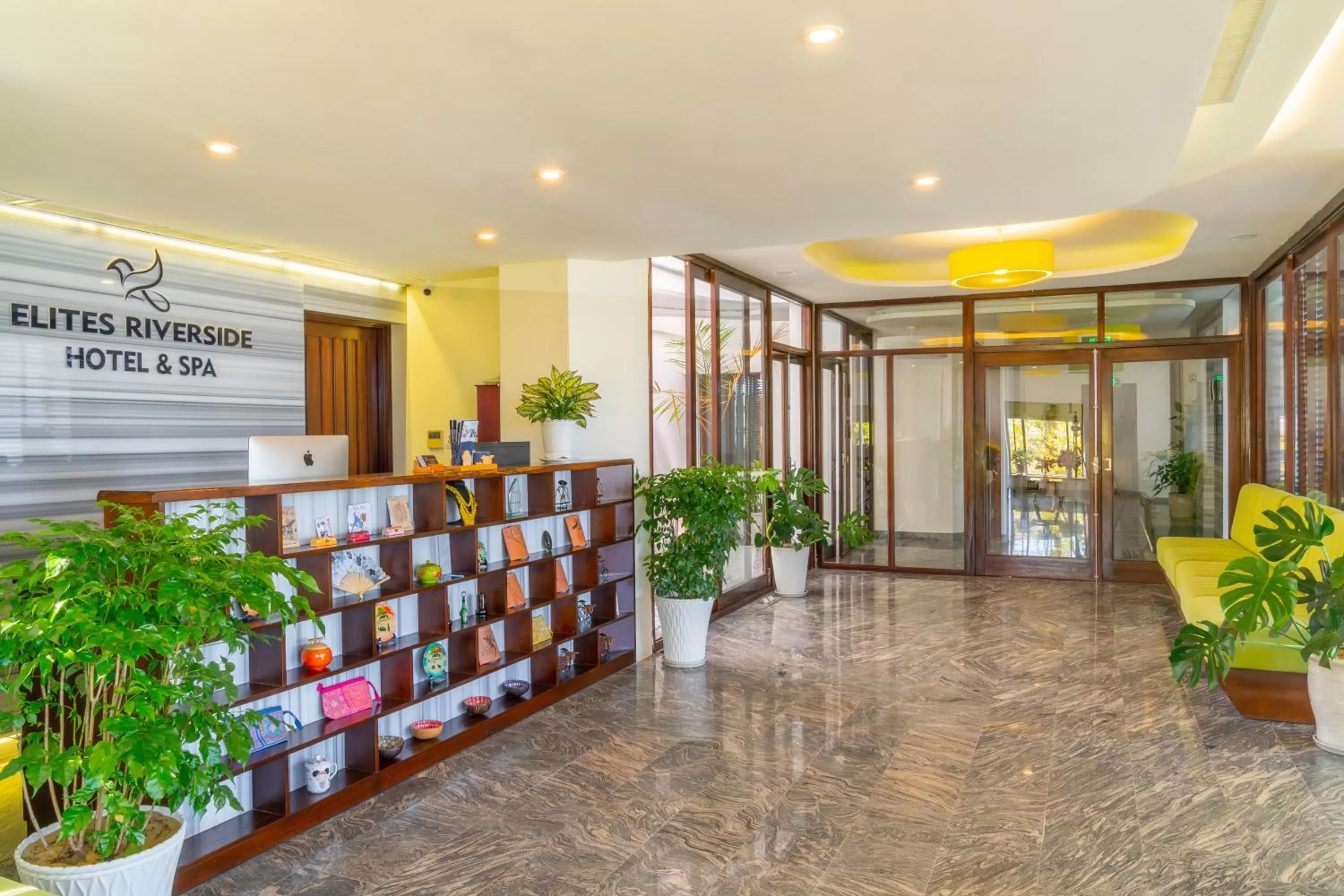 Lobby or reception in Elites Riverside Hotel & Spa Hoi An