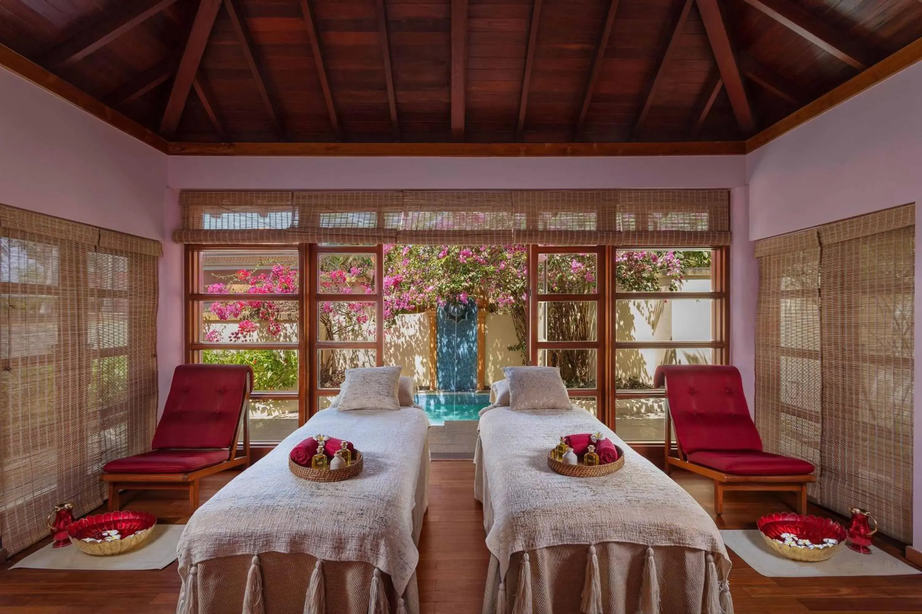 Spa and wellness centre/facilities, Bed in ITC Grand Goa, a Luxury Collection Resort & Spa, Goa