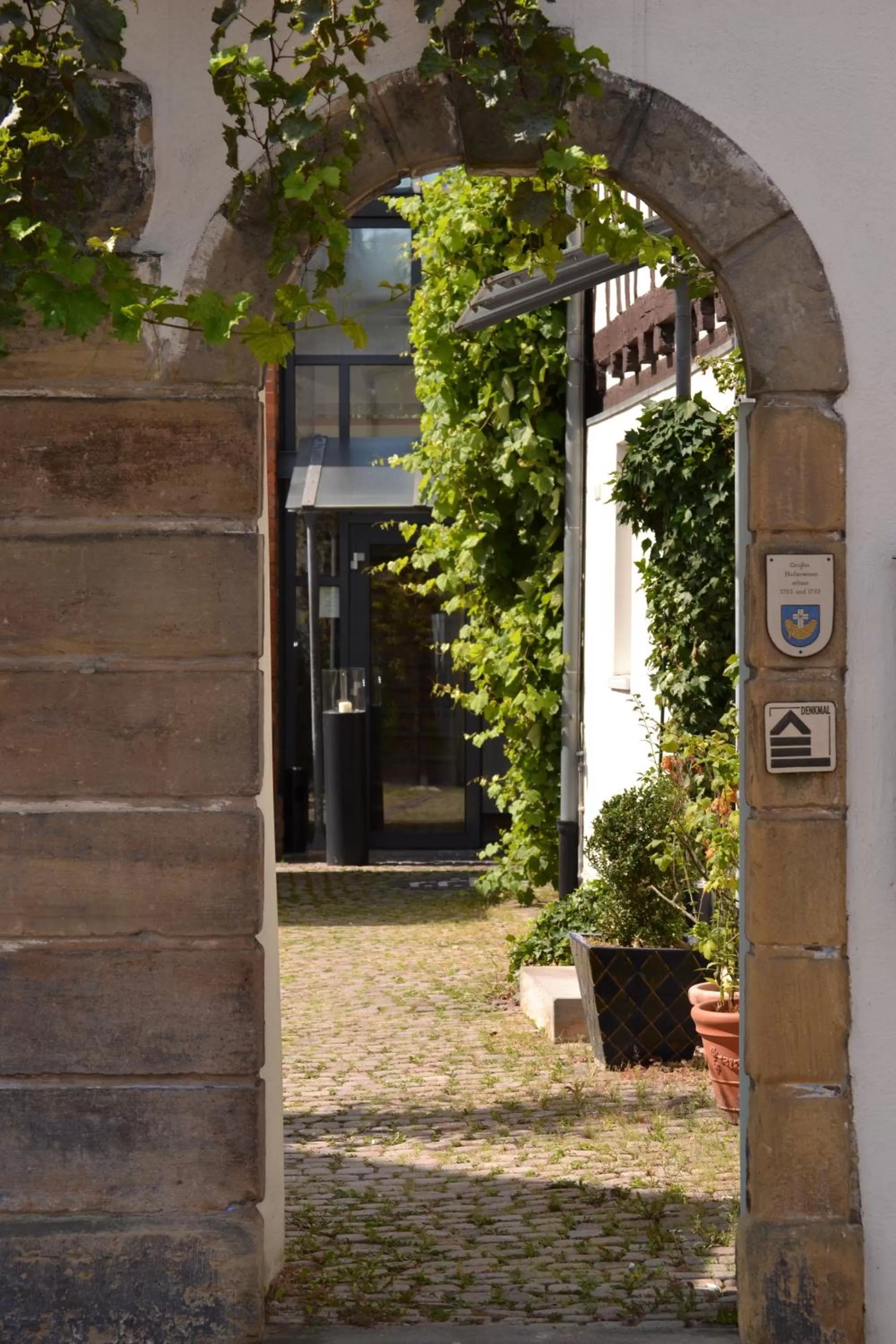 Facade/entrance in Salischer Hof