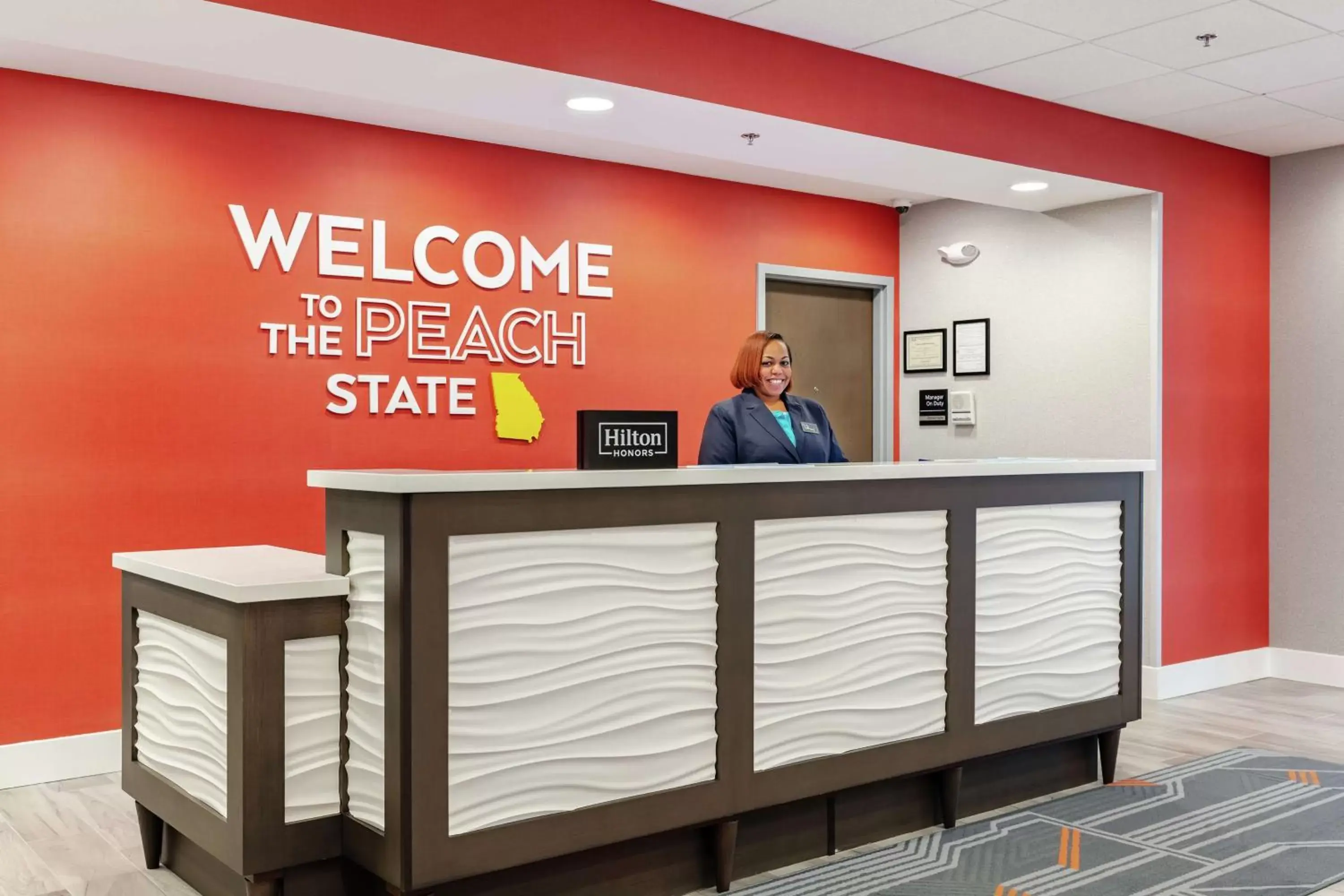 Lobby or reception in Hampton Inn Acworth Lobby or reception in Hampton Inn Acworth