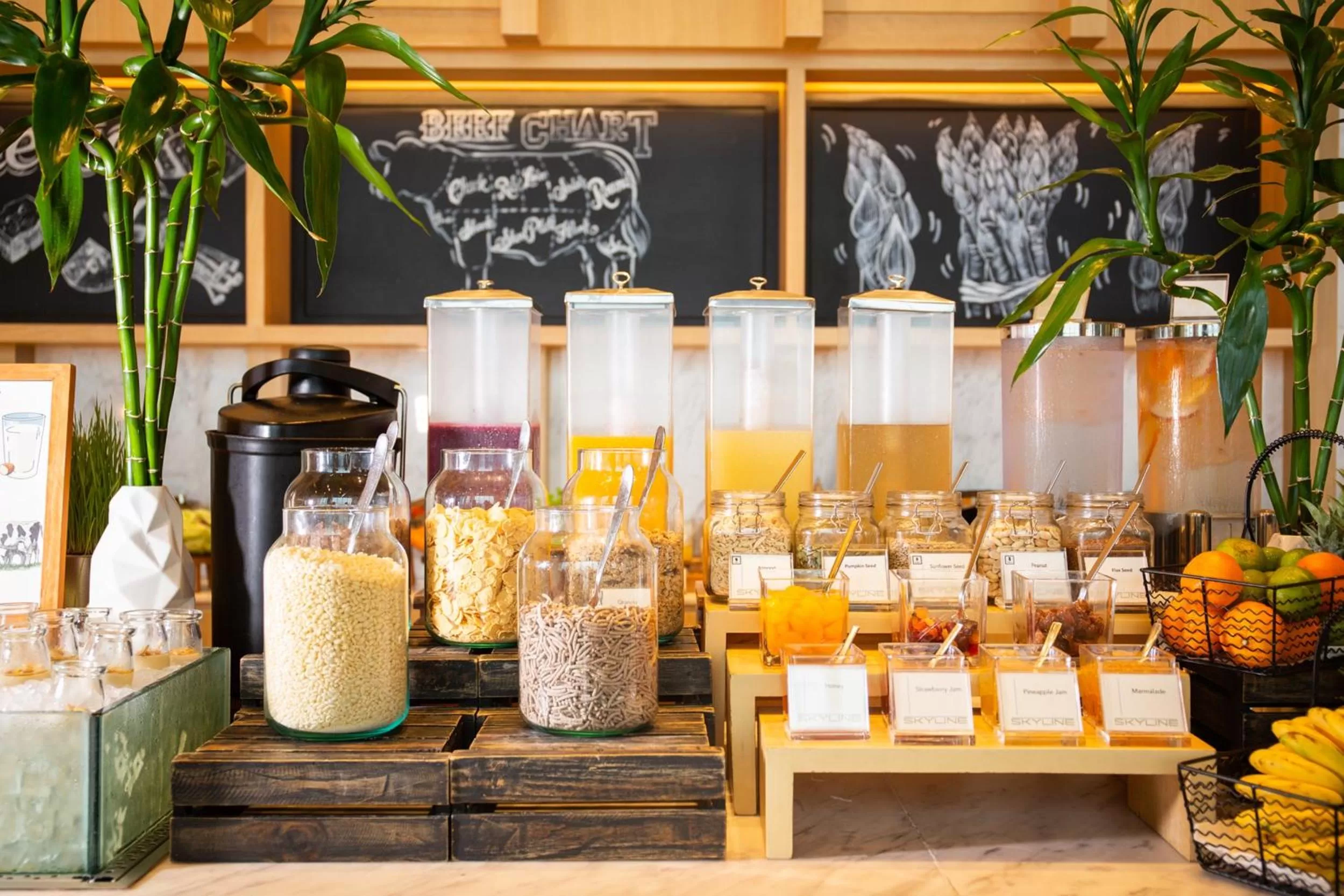 Buffet breakfast in Avani Plus Riverside Bangkok Hotel