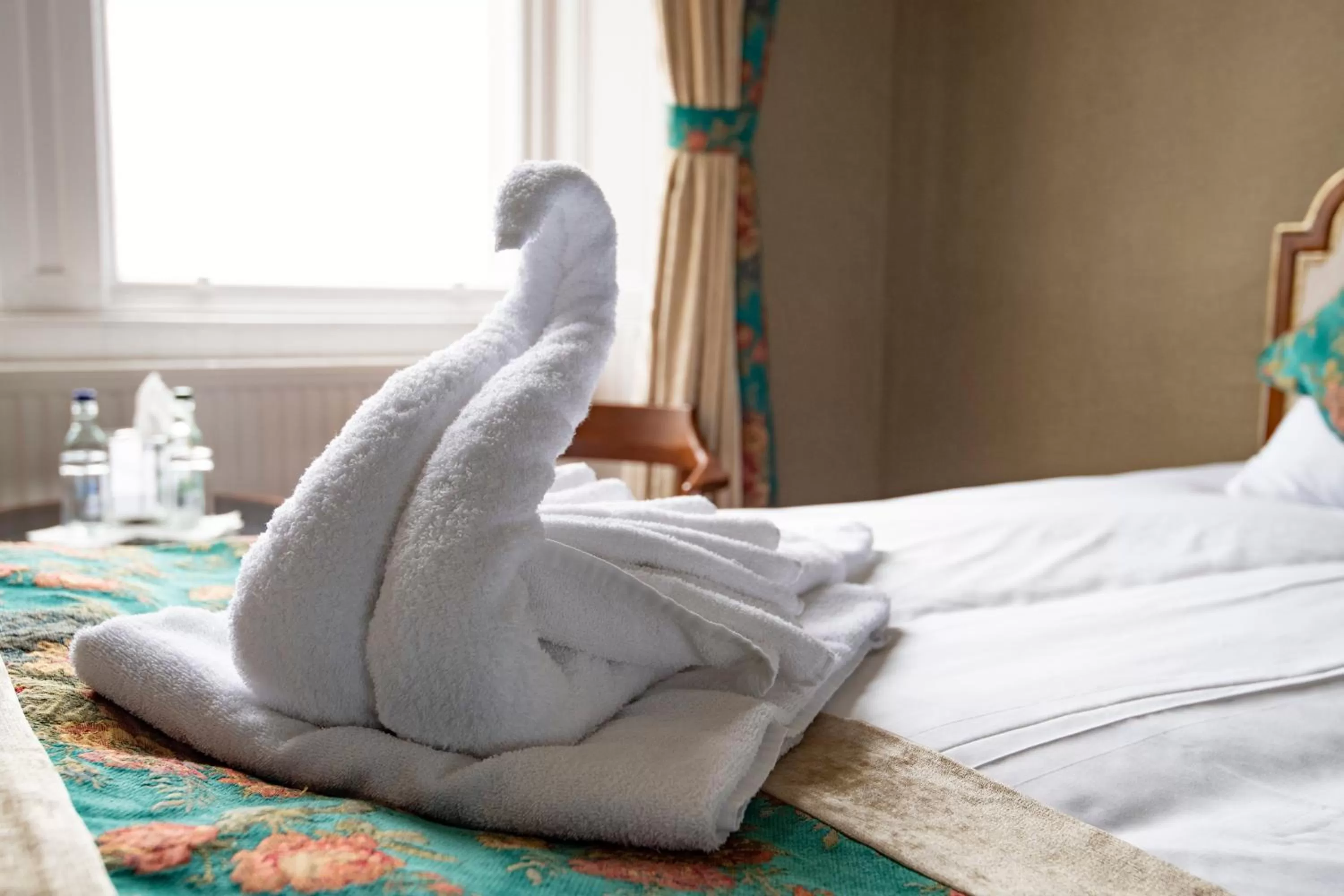 Decorative detail, Bed in The Glenburn Hotel