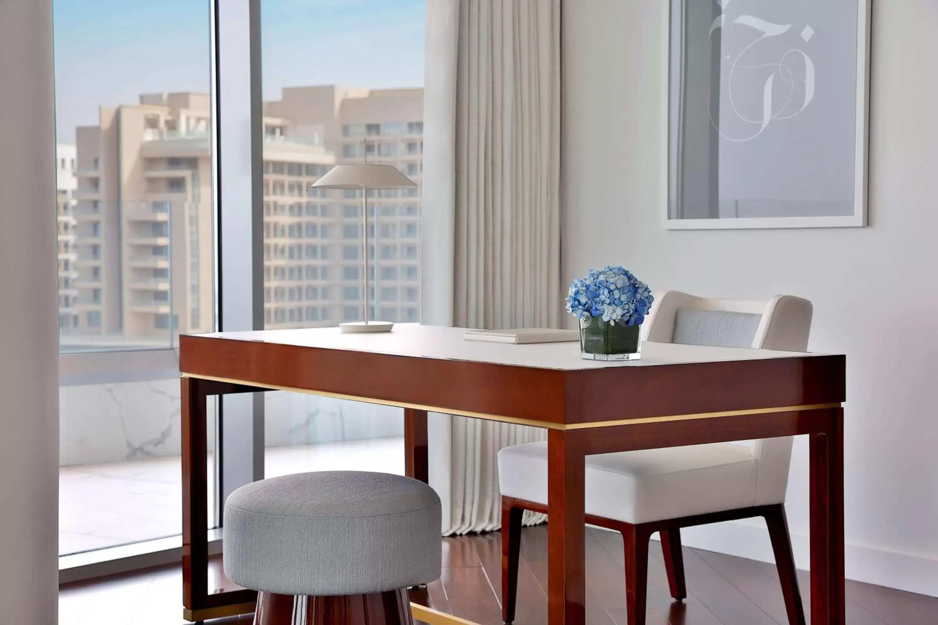 Bedroom, Dining Area in Waldorf Astoria Lusail, Doha