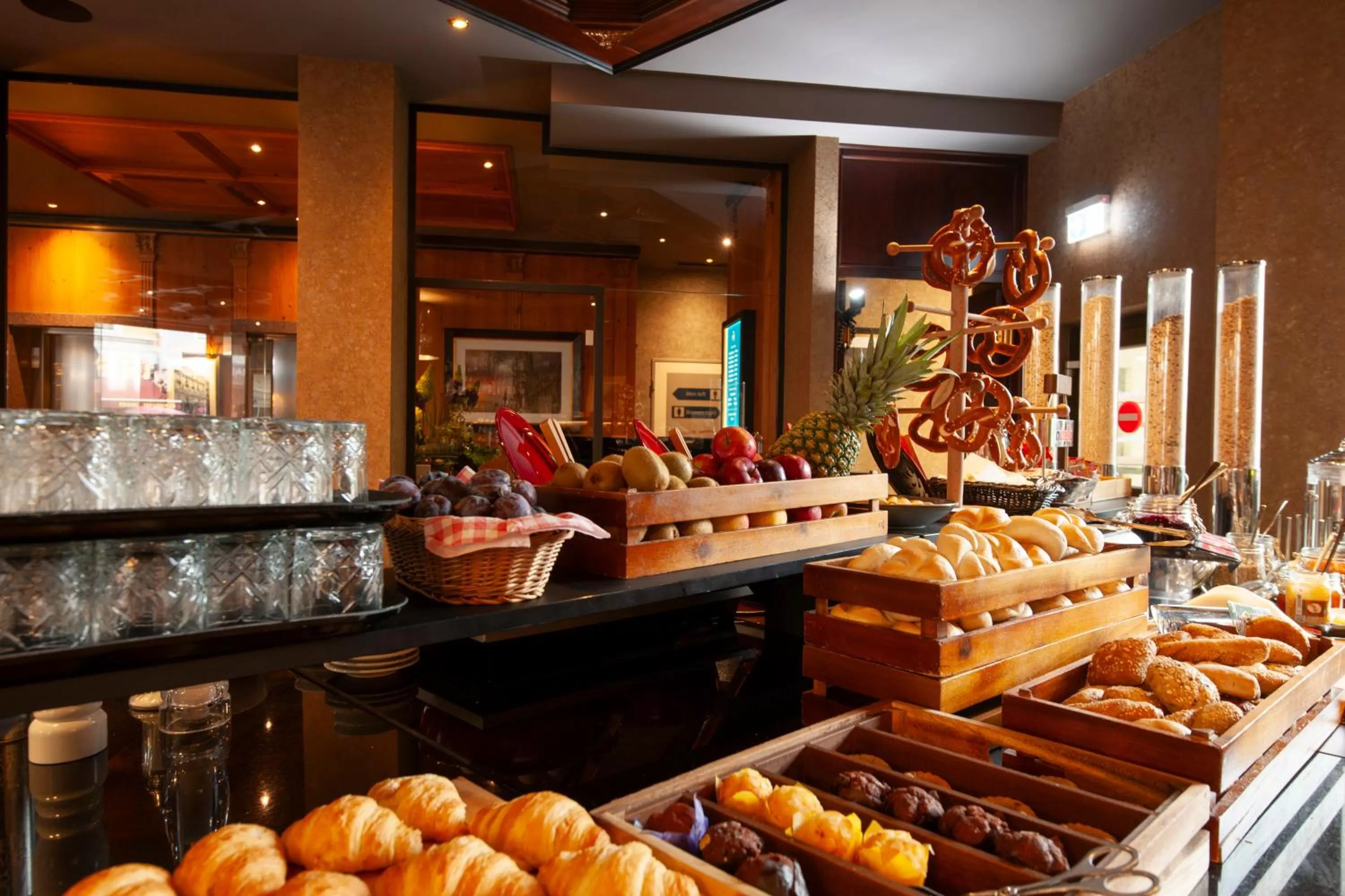 Buffet breakfast in KING's Hotel First