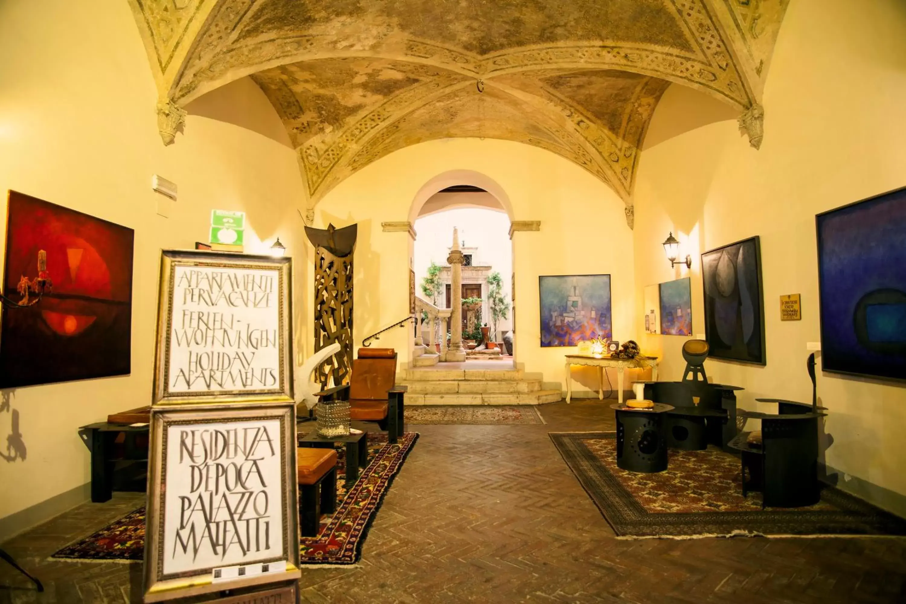 Lobby or reception in Residenza d'Epoca Palazzo Malfatti