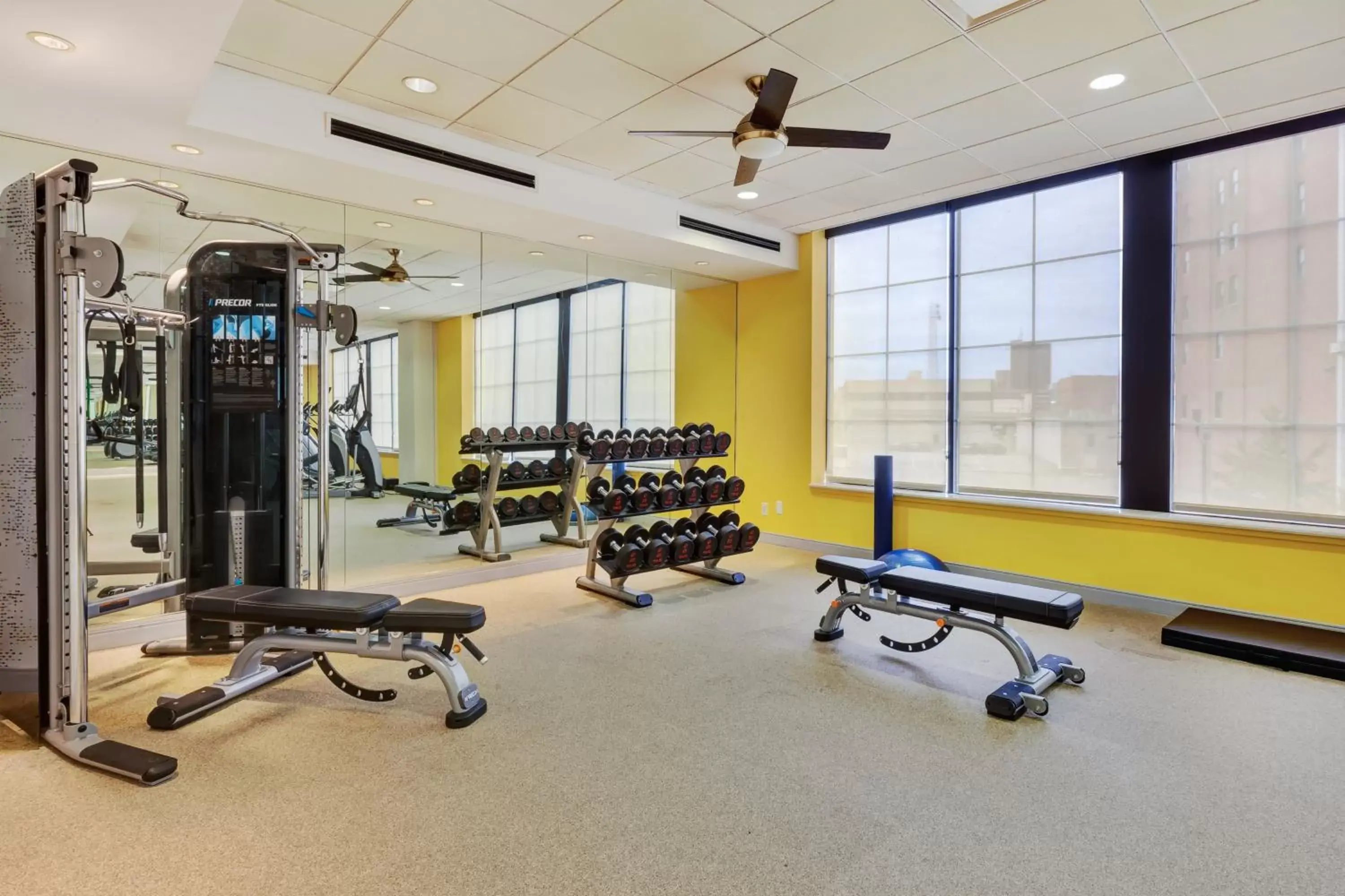 Fitness centre/facilities, Fitness Center/Facilities in Hotel Indigo Detroit Downtown, an IHG Hotel