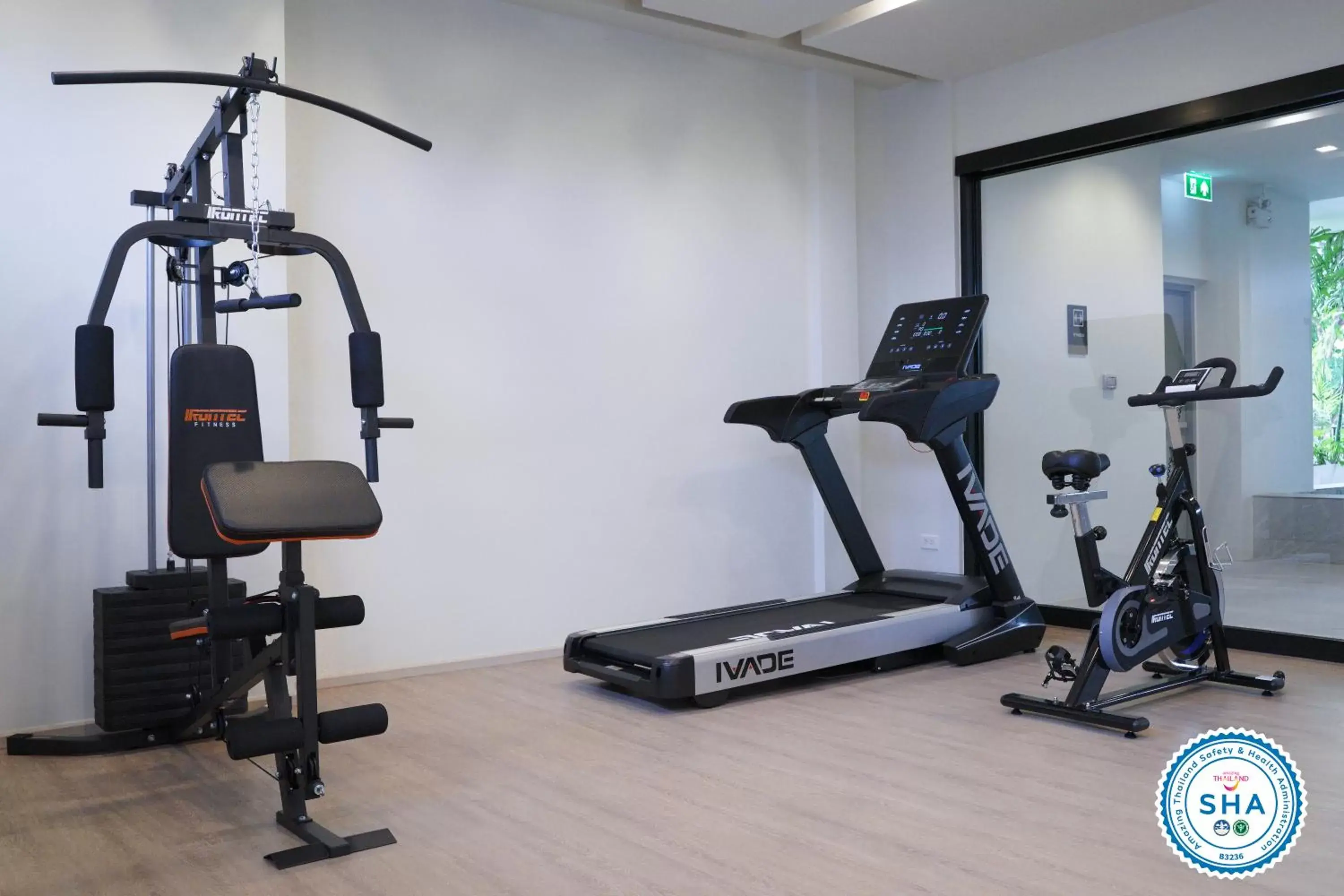 Fitness centre/facilities, Fitness Center/Facilities in The Rise Suites- SHA Extra Plus
