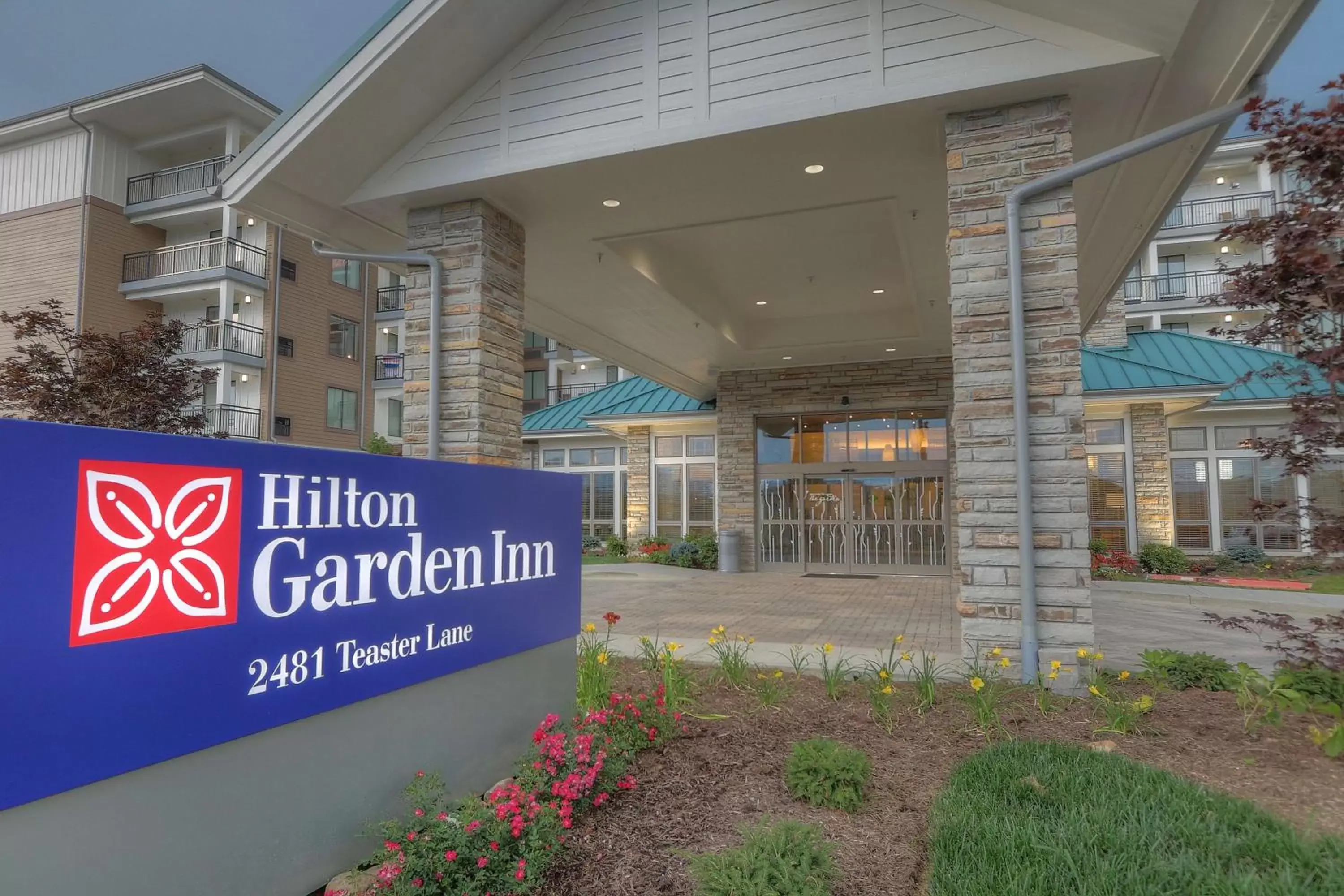 Property building in Hilton Garden Inn Pigeon Forge