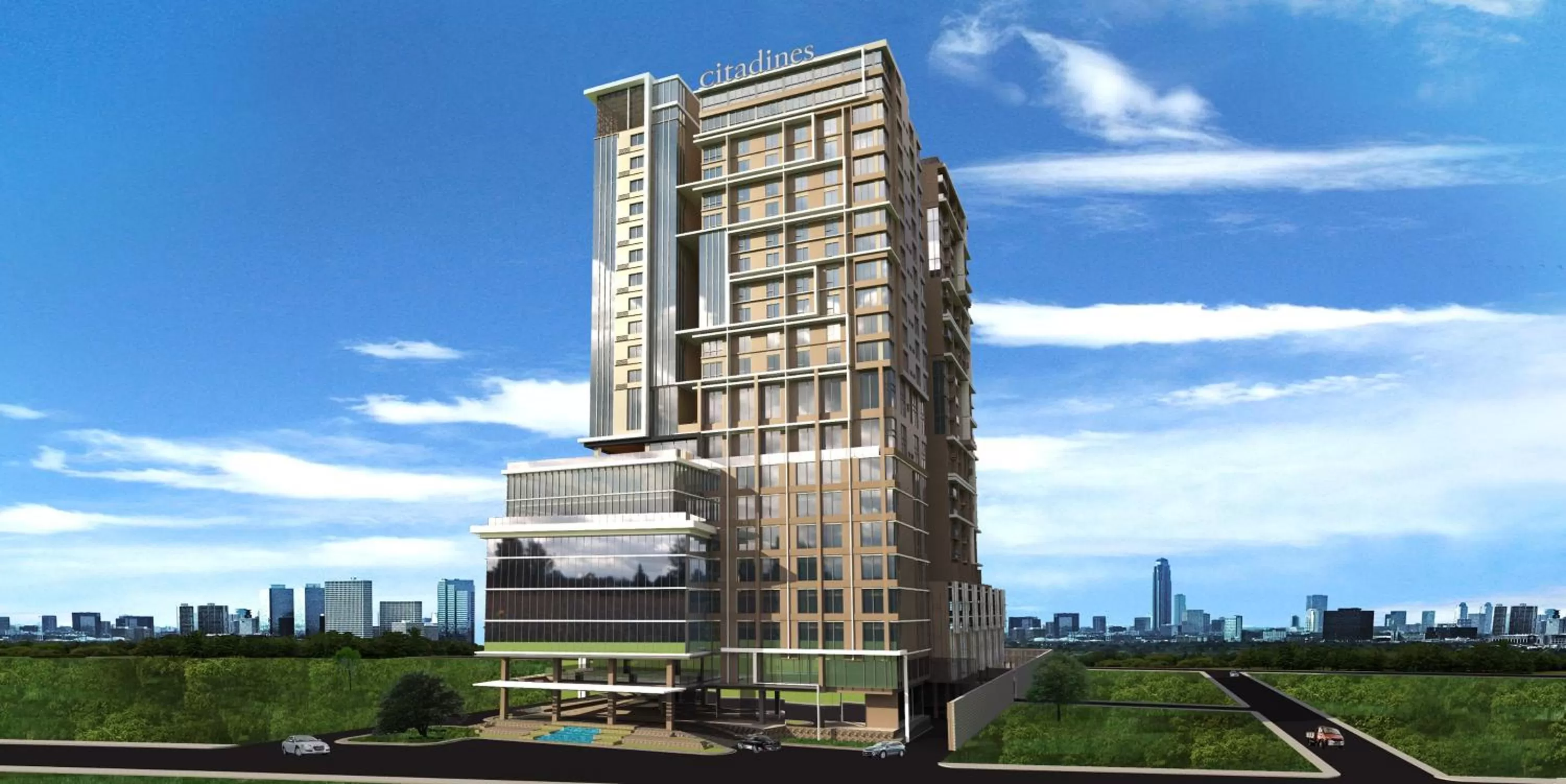 Property building in Citadines Cebu City