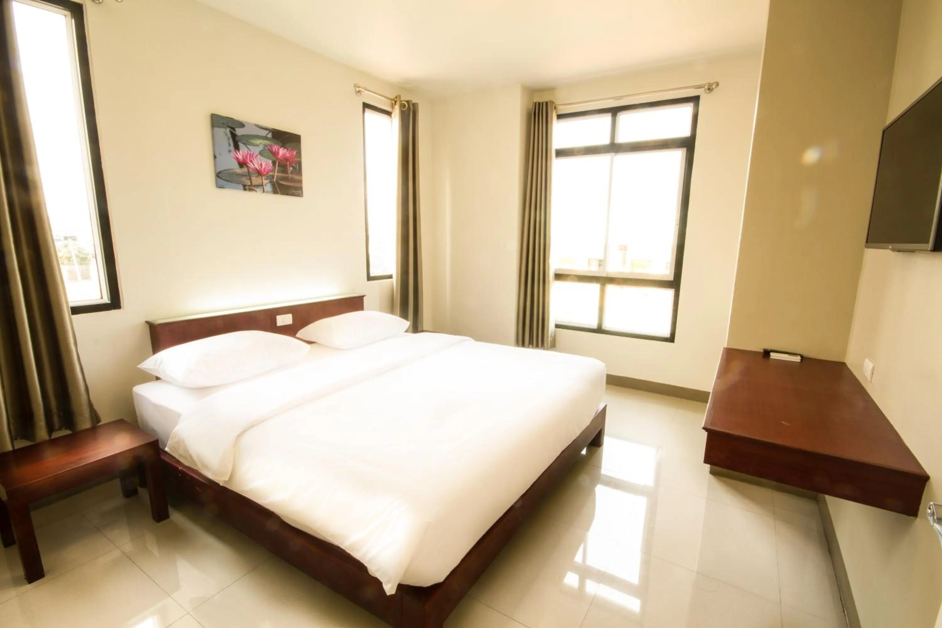 Bed in Bestiny Hotel & Restaurant Phetchabun