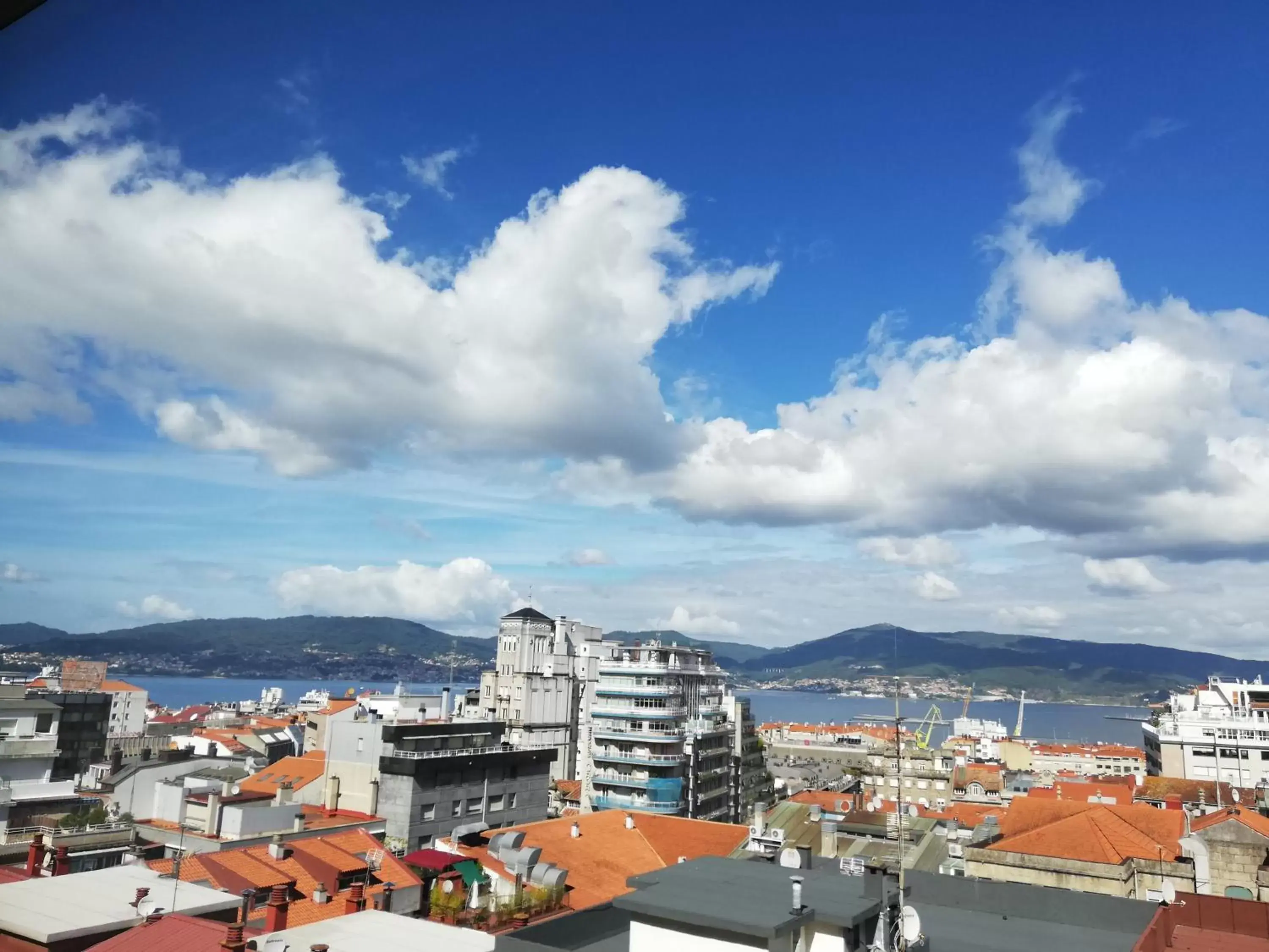 City view in Silken Axis Vigo