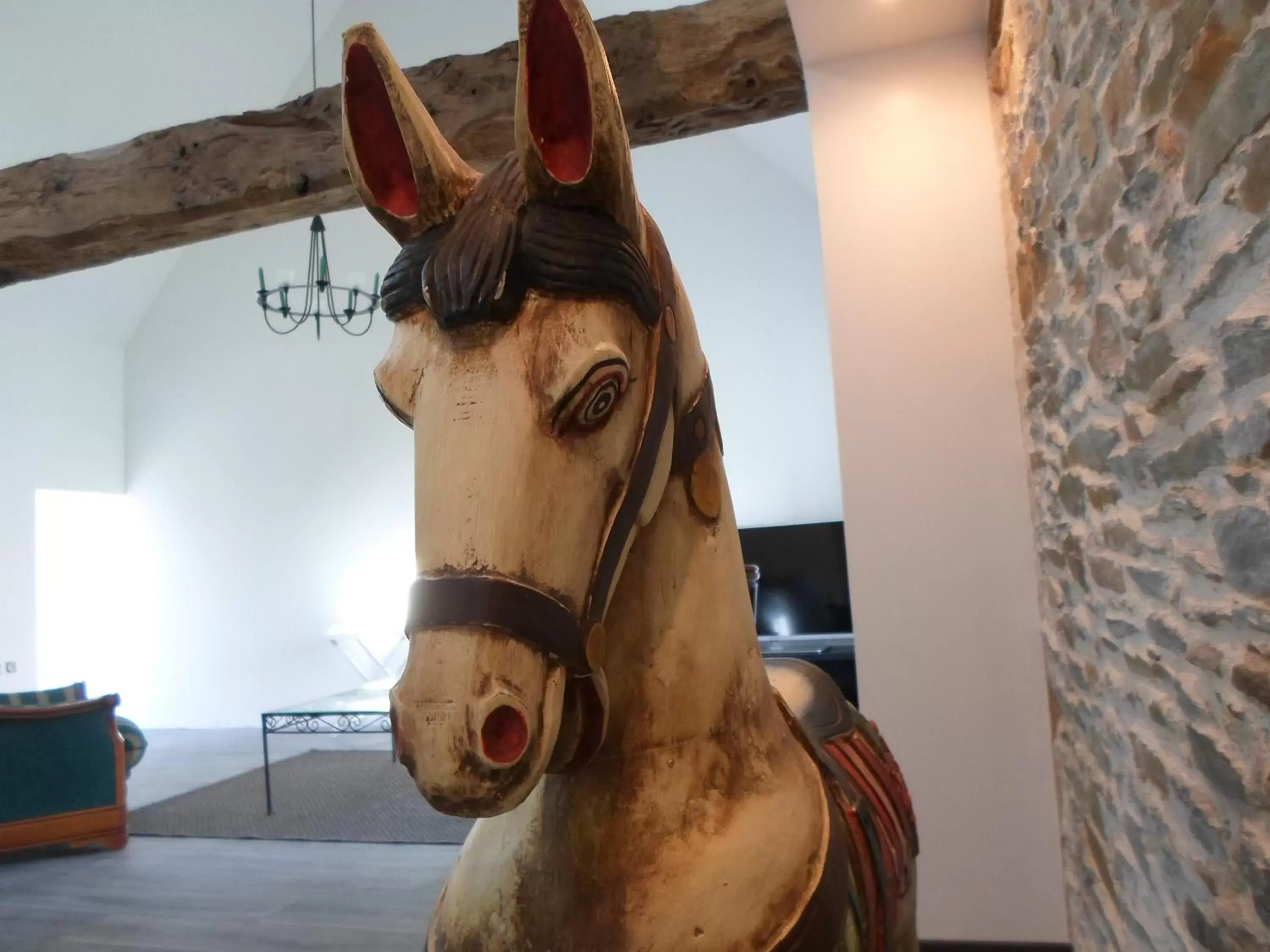 Communal lounge/ TV room, Other Animals in Les Colombes de la Baie du Mont Saint-Michel