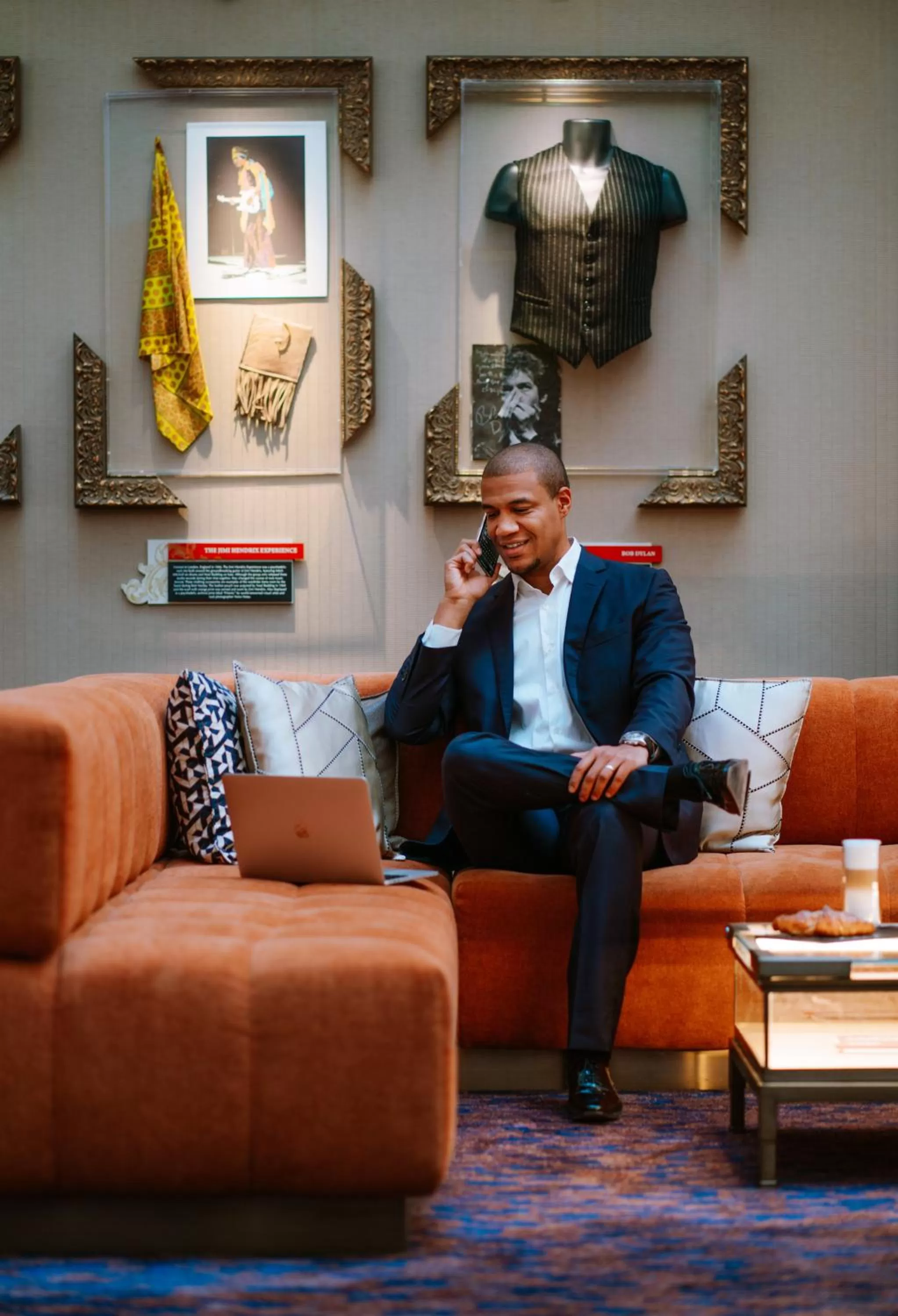 Living room in Hard Rock Hotel Madrid