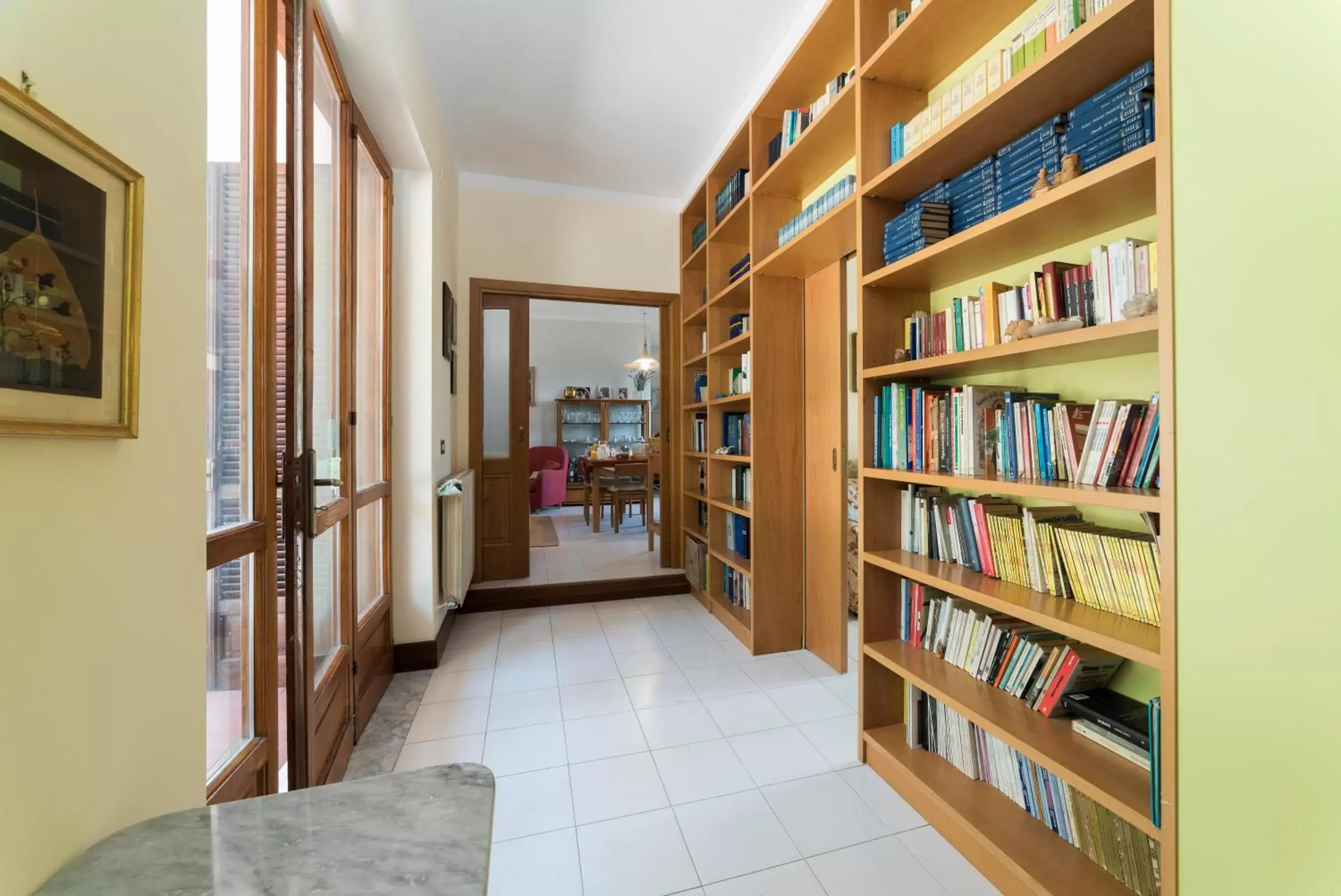 Library in B&B Albachiara Casa di Campagna