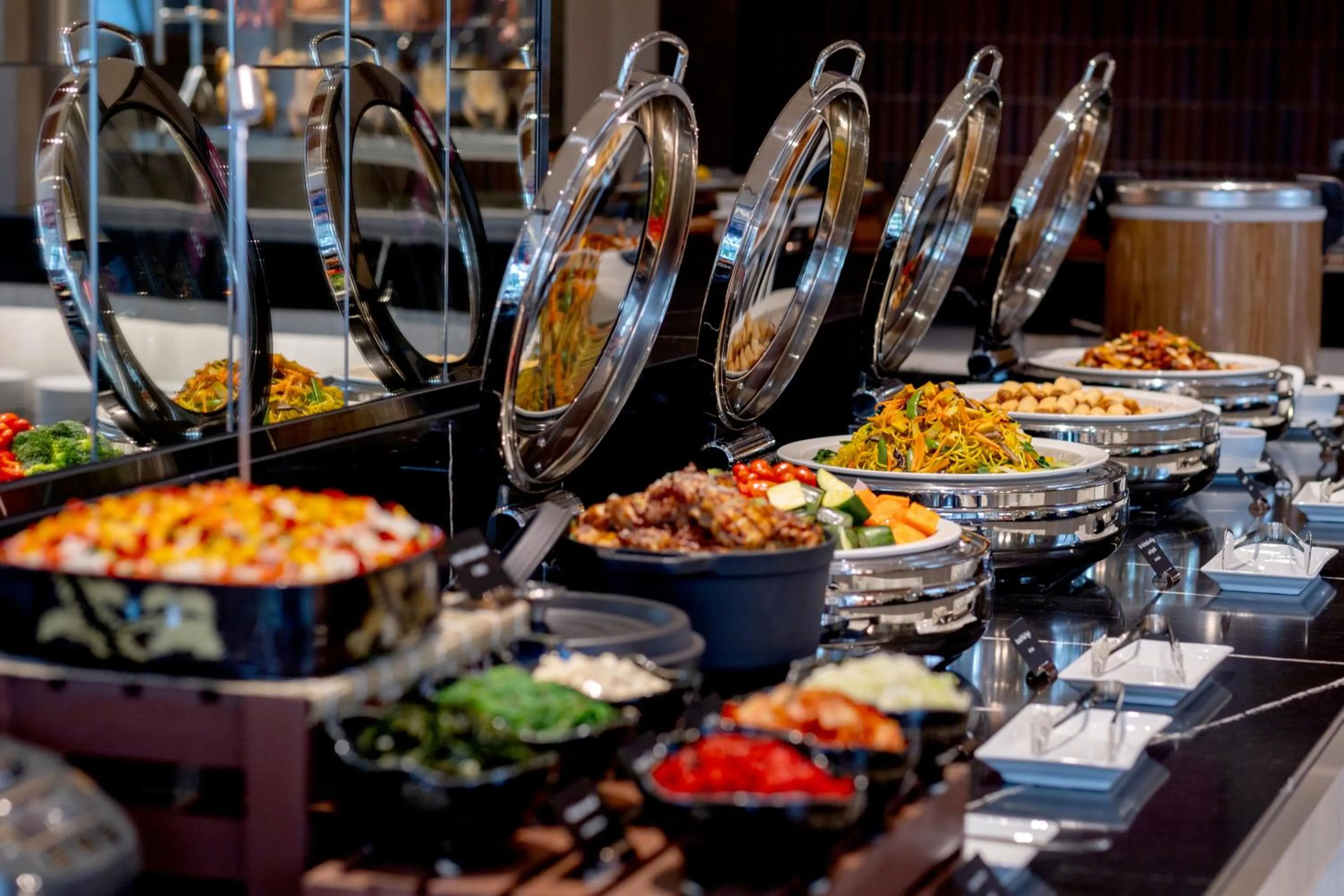 Breakfast in Grande Centre Point Surawong Bangkok