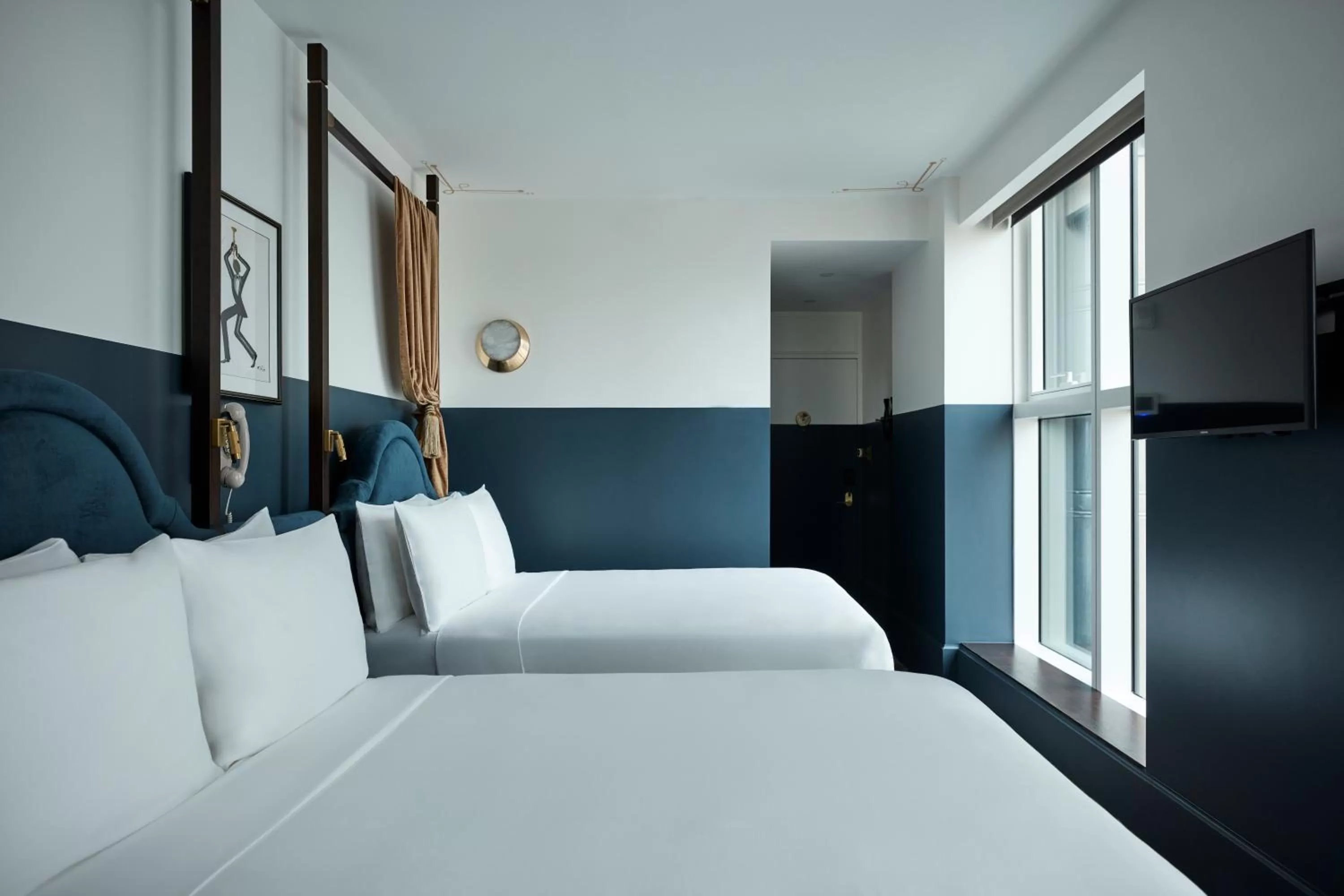 Bed in CIVILIAN Hotel