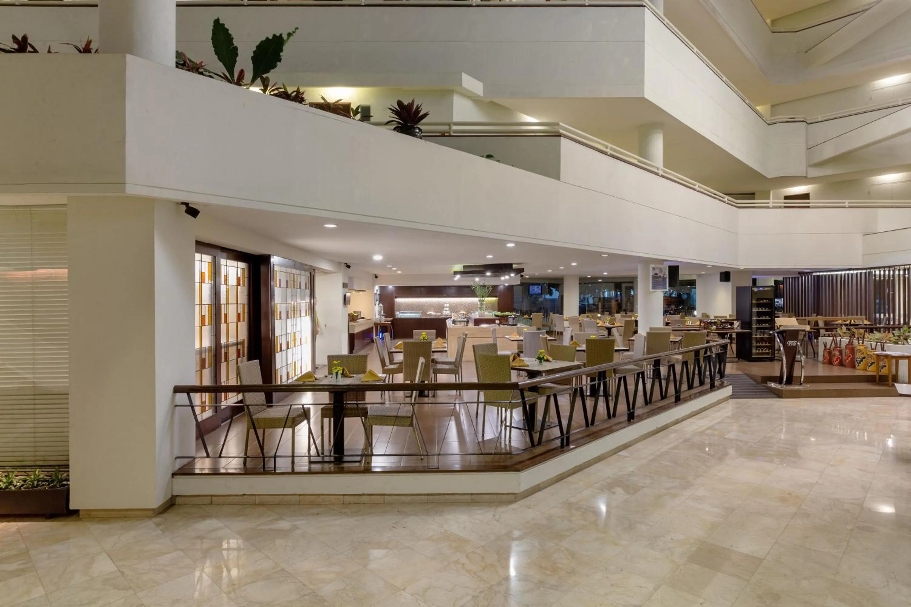 Lobby or reception in Hotel Santika Bandung