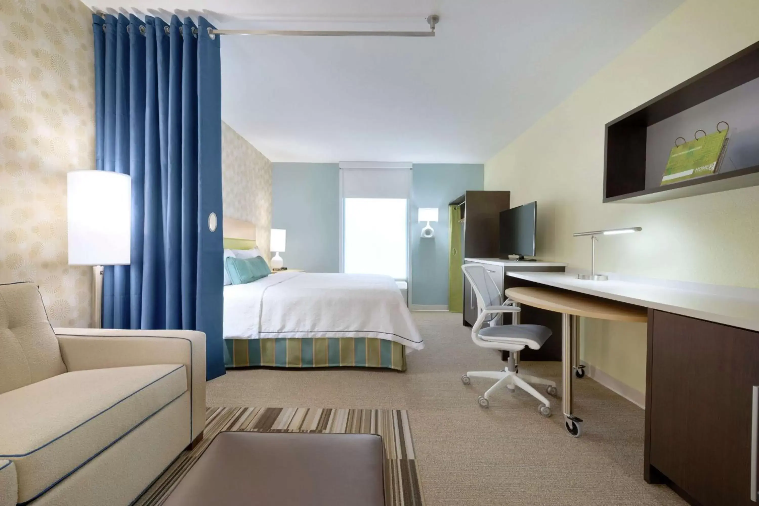 Bedroom, Bed in Home2 Suites By Hilton Prattville Bedroom, Bed in Home2 Suites By Hilton Prattville