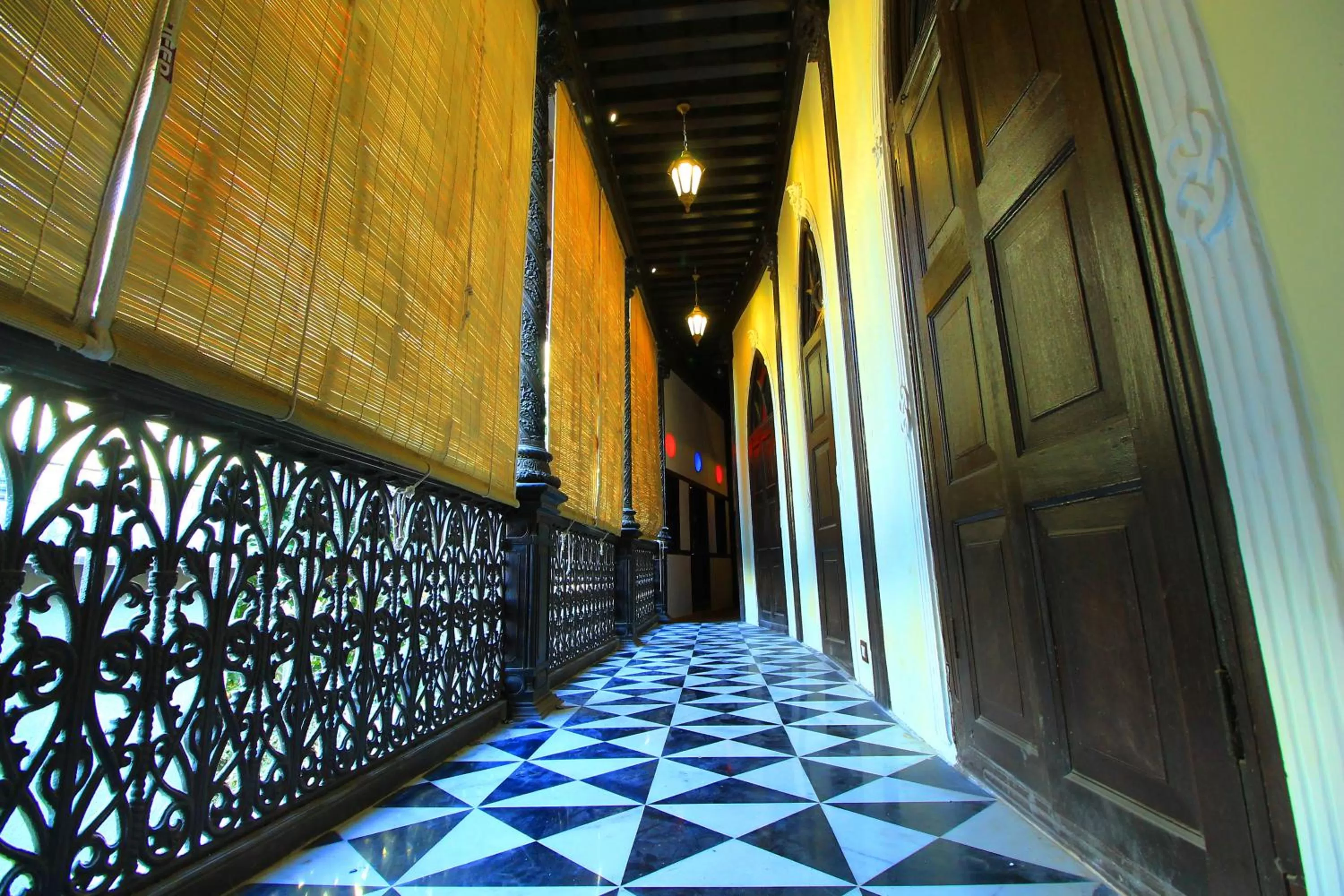 Decorative detail in Deewanji Ni Haveli